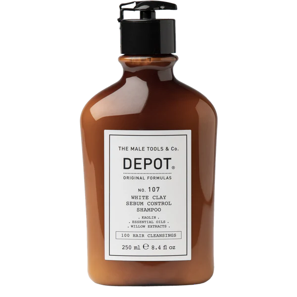 Depot No. 107 White Clay Sebum Shampoo 250ml