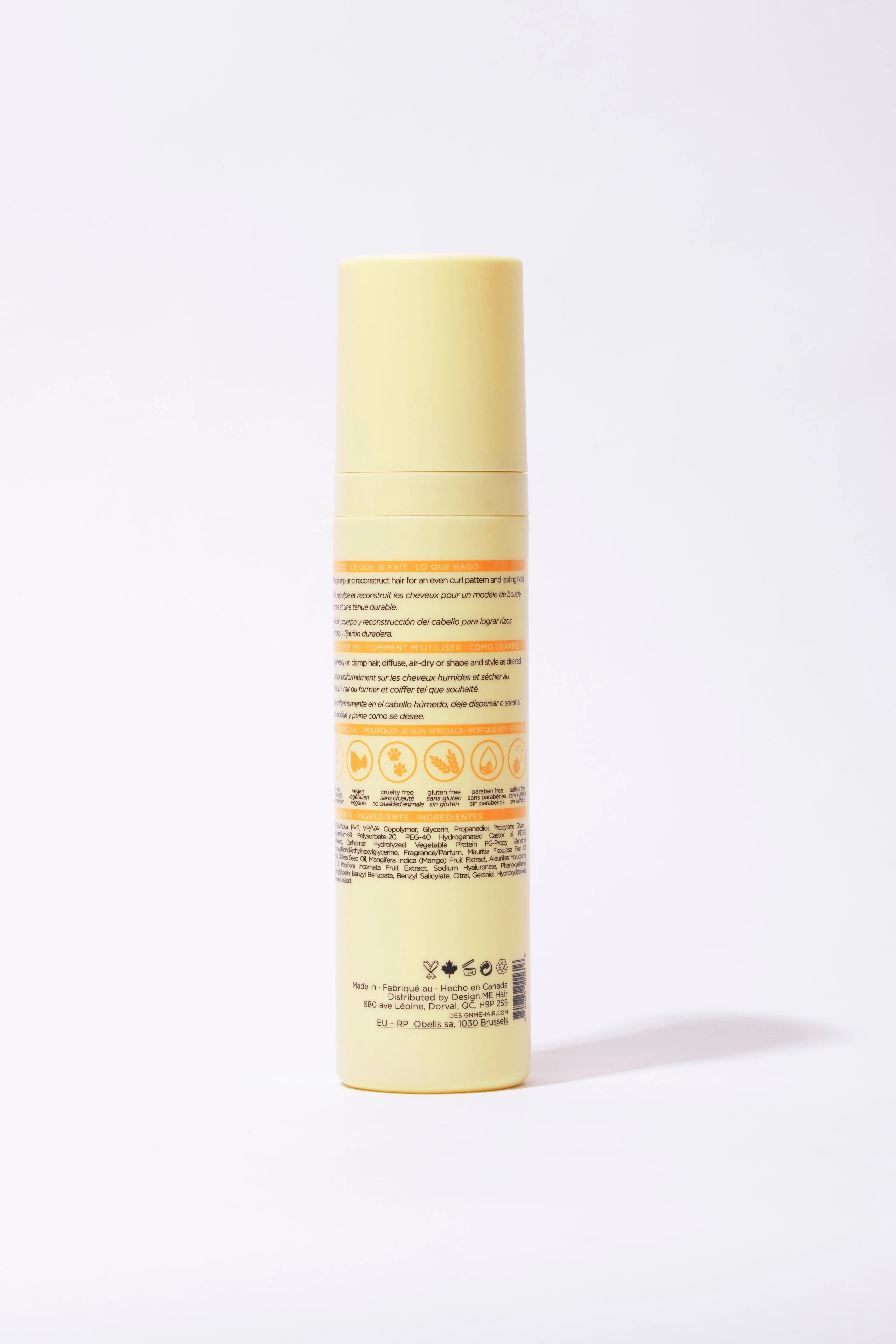 Design.ME Bounce Me Curl Gel Spray 230ml - Image 3