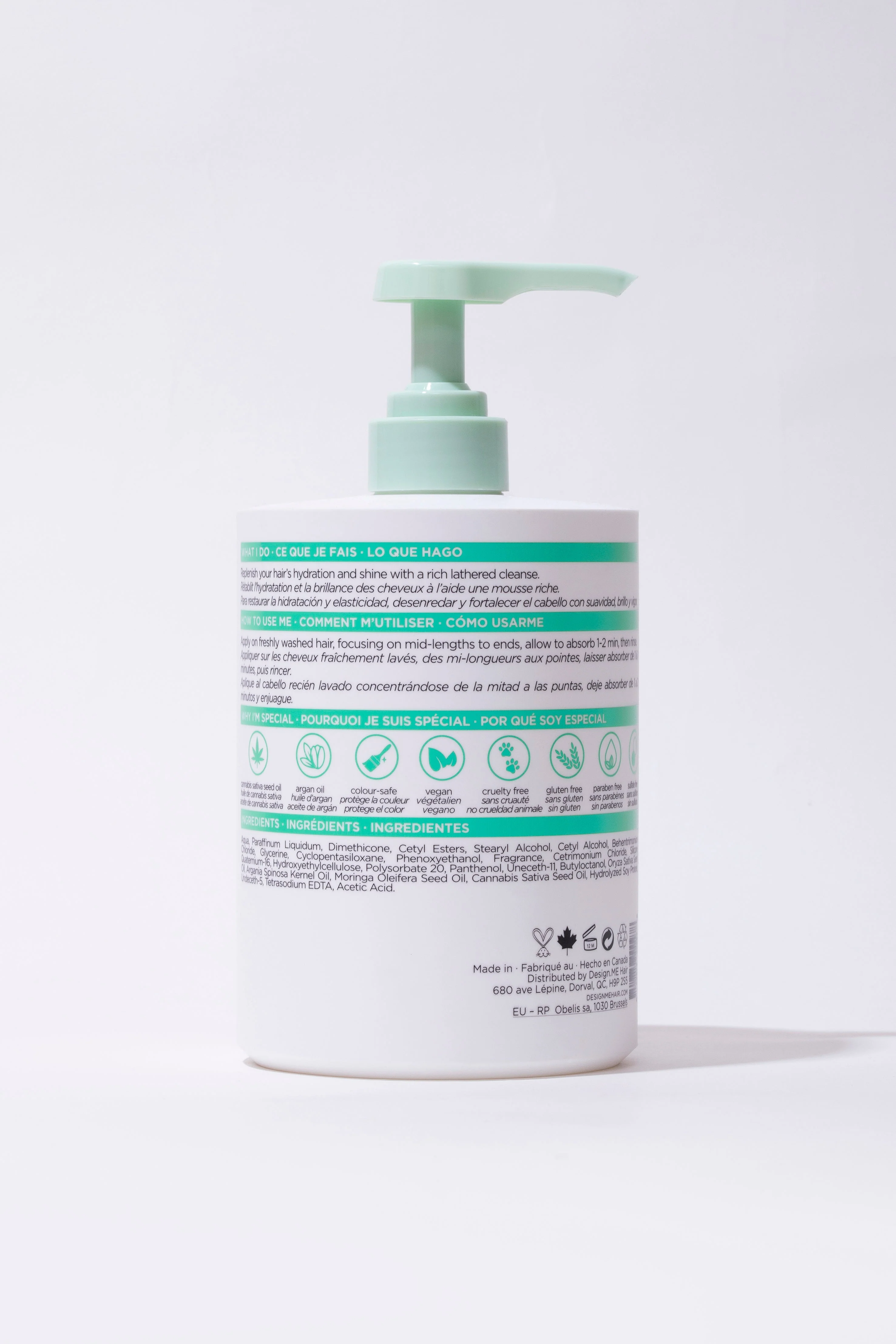 Design.ME Gloss Me Hydrating Conditioner 1L - Image 2