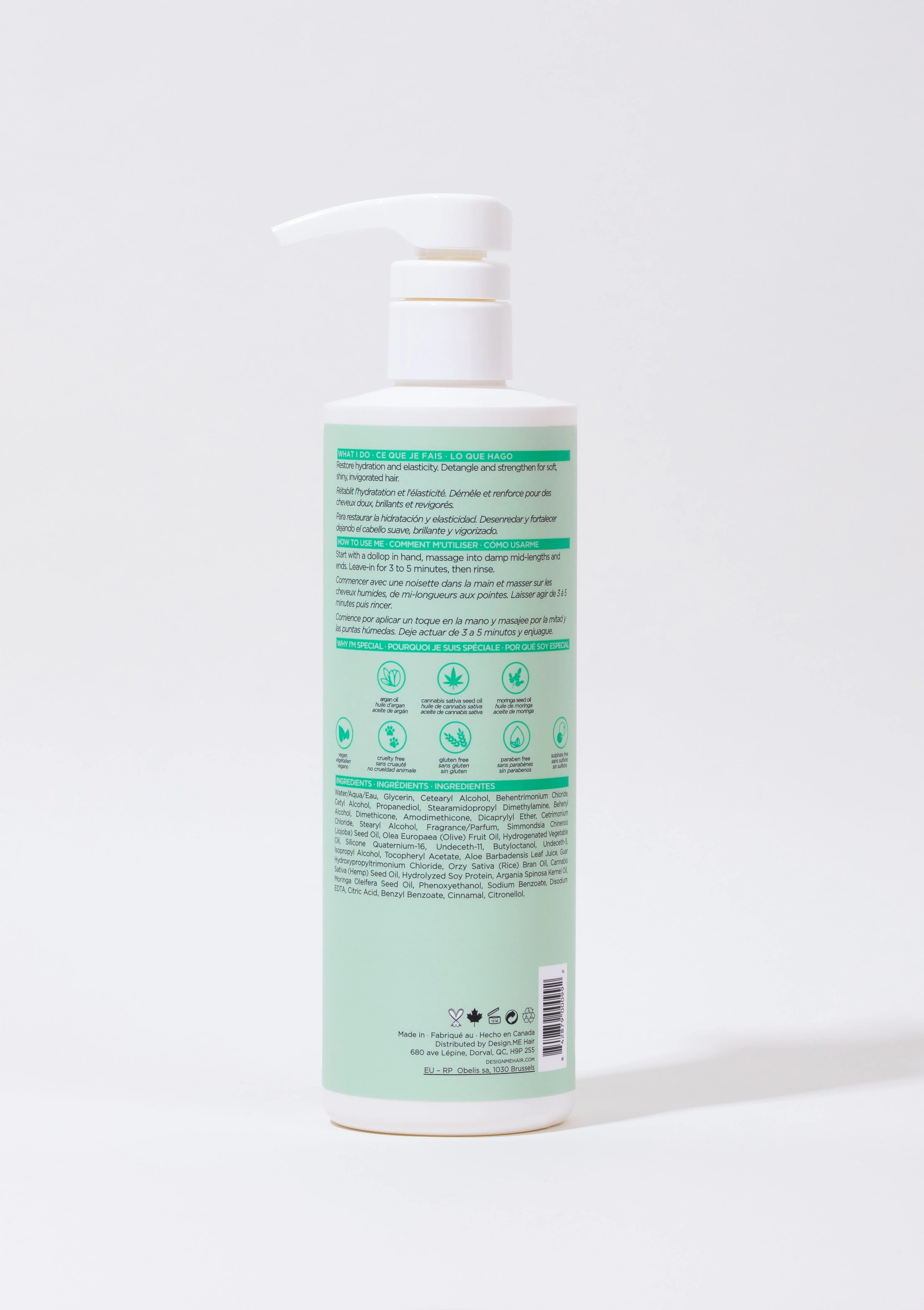 Design.ME Gloss Me Hydrating Treatment Mask 500ml - Image 2