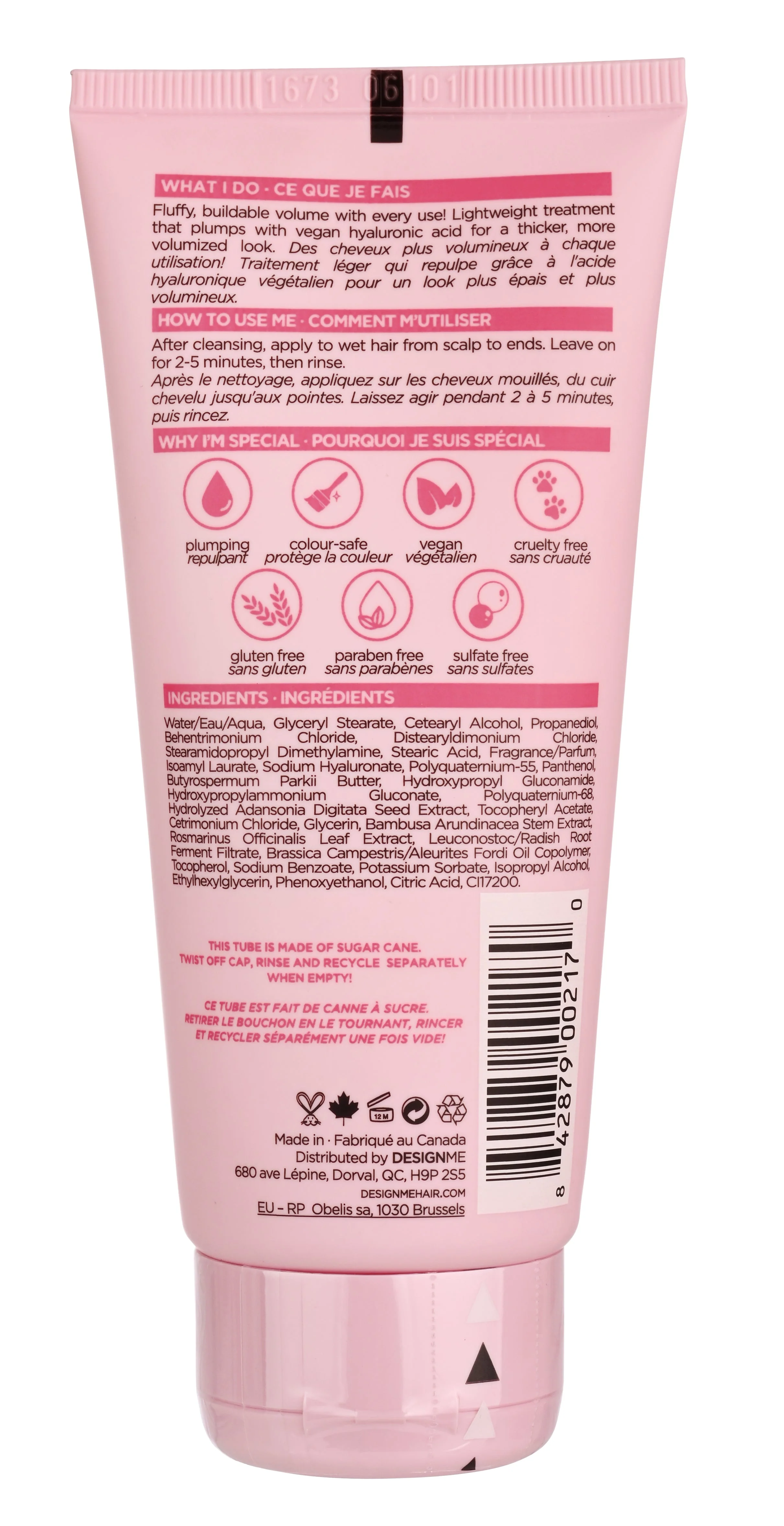 Design.ME Puff Me Volumizing Whip 90ml - Image 2