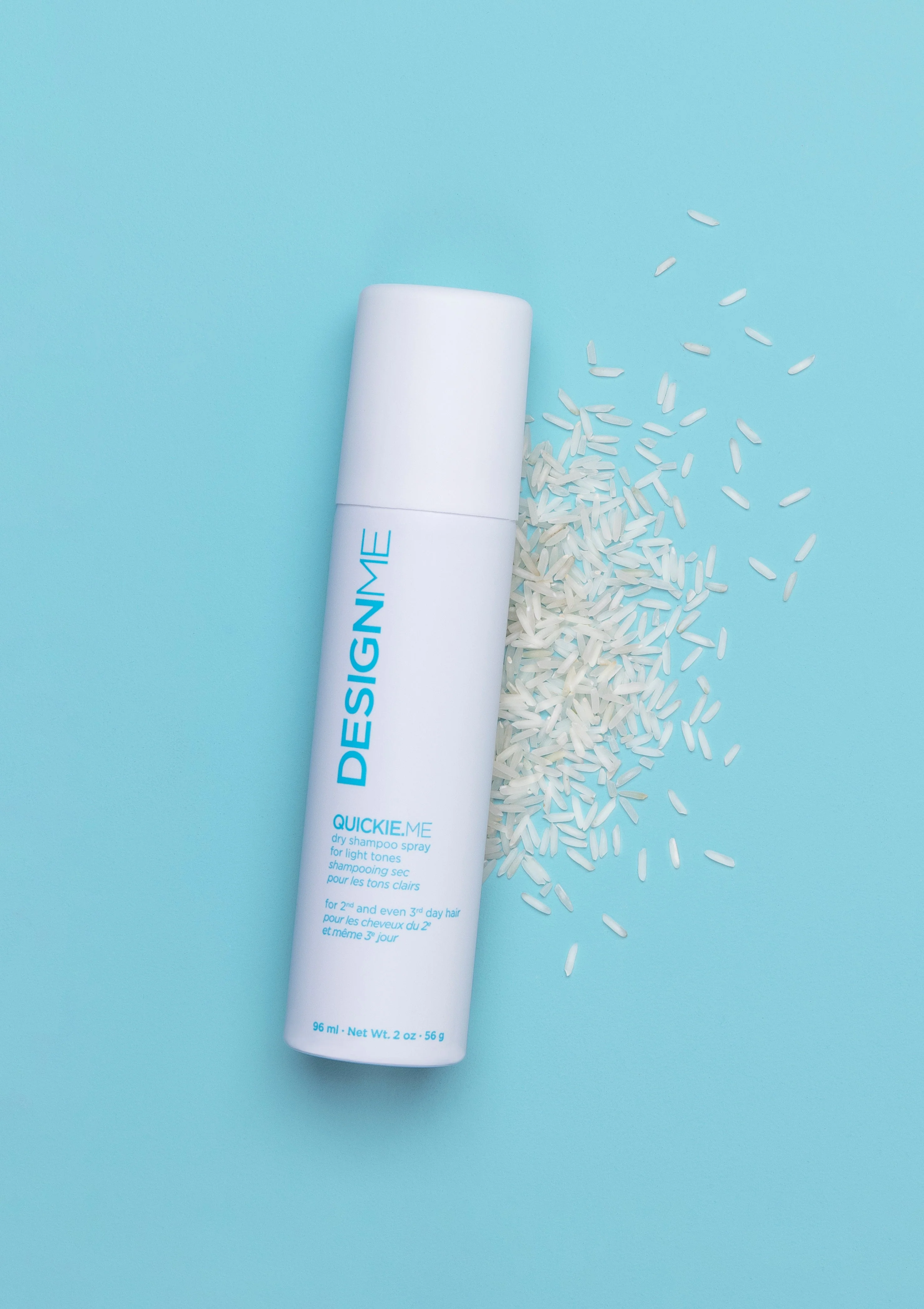 Design.ME Quickie Me Dry Shampoo Blonde & Pastel Tones 96ml - Image 6