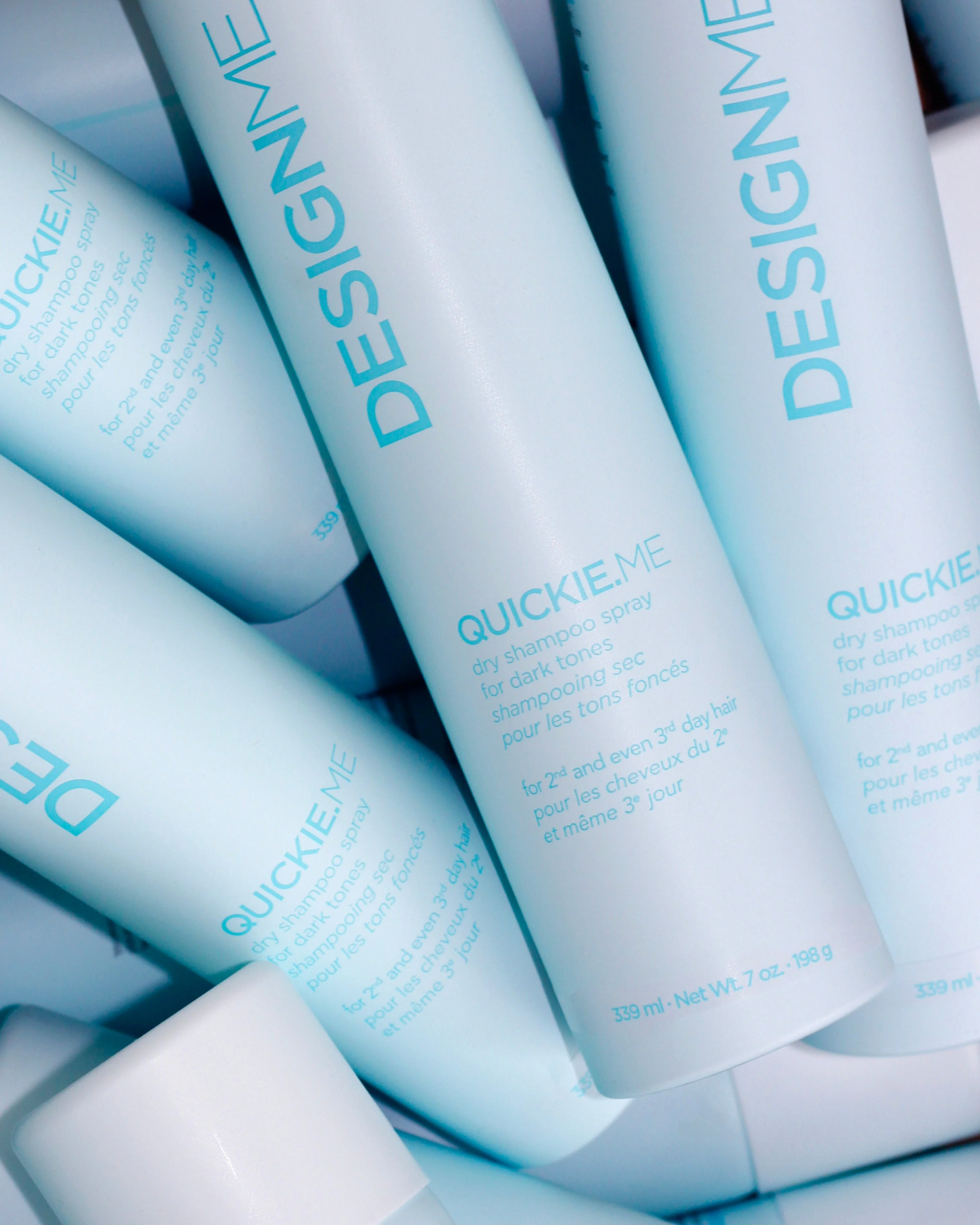 Design.ME Quickie Me Dry Shampoo Brunette & Darker Tones 96ml - Image 2