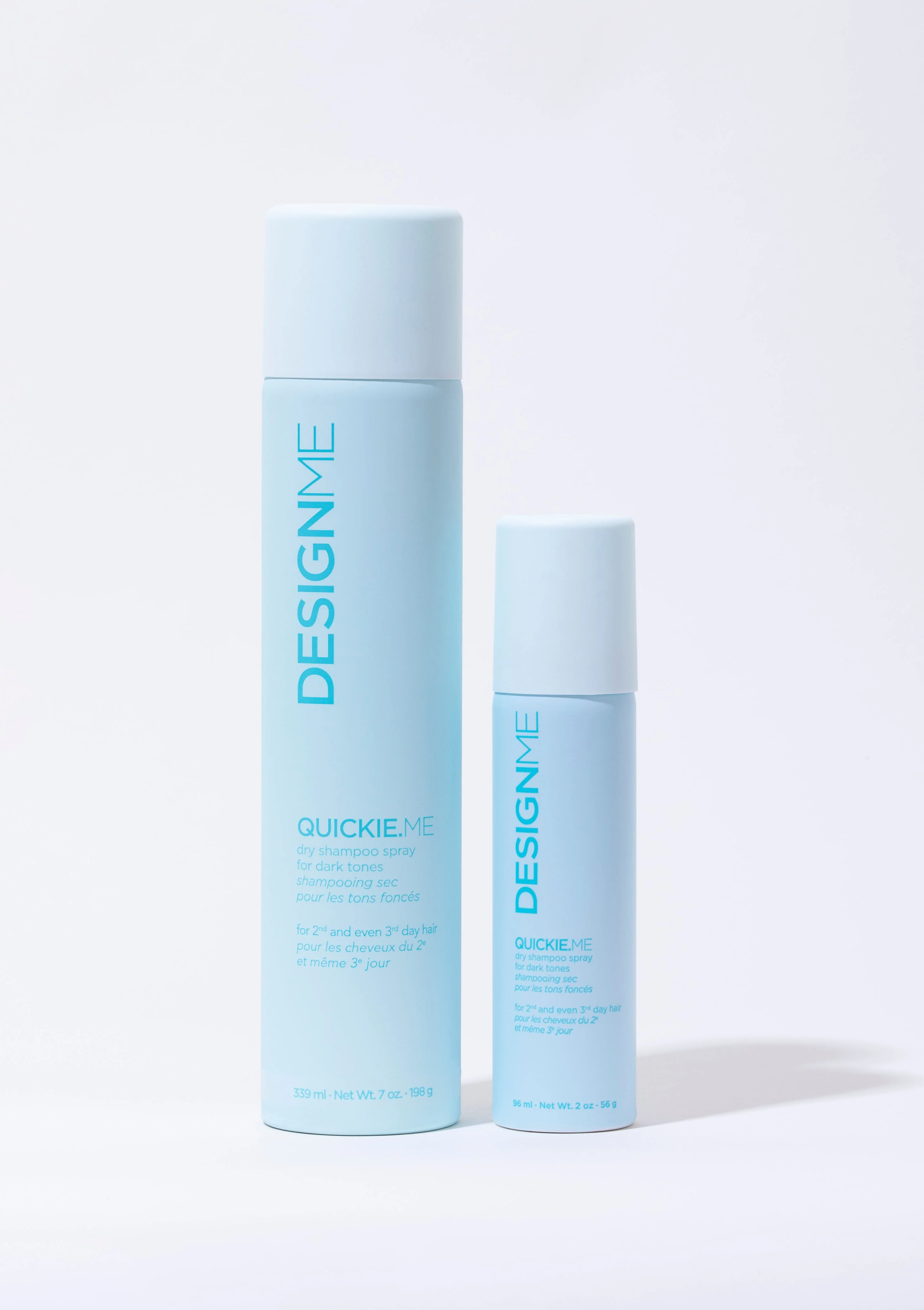 Design.ME Quickie Me Dry Shampoo Brunette & Darker Tones 96ml - Image 4