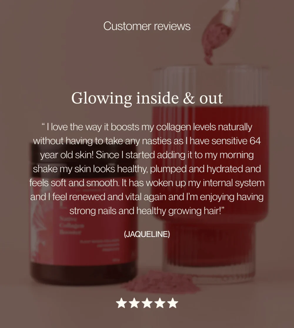 Edible Beauty Native Beauty Collagen Booster 120g - Image 4