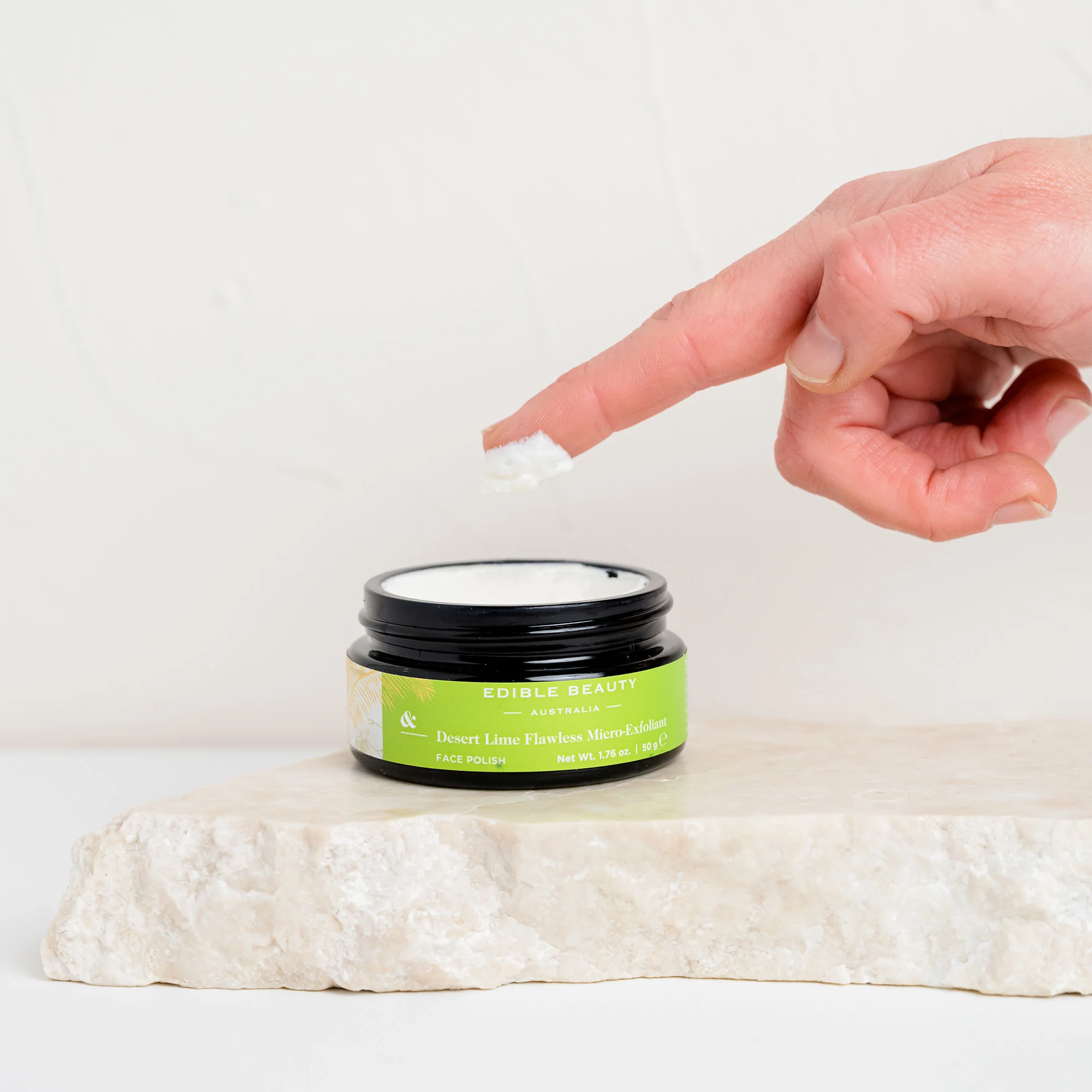 Edible Beauty & Desert Lime Flawless Micro Exfoliant 50g - Image 2
