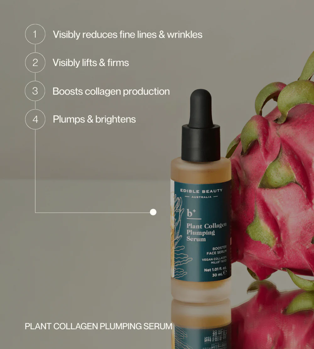Edible Beauty Plant Collagen Plumping Serum 30ml - Image 2