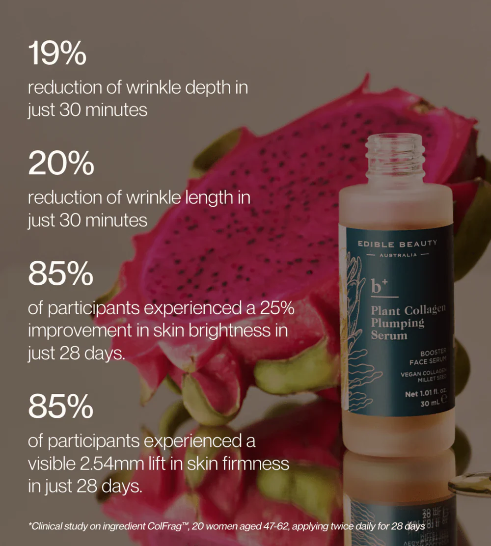 Edible Beauty Plant Collagen Plumping Serum 30ml - Image 3