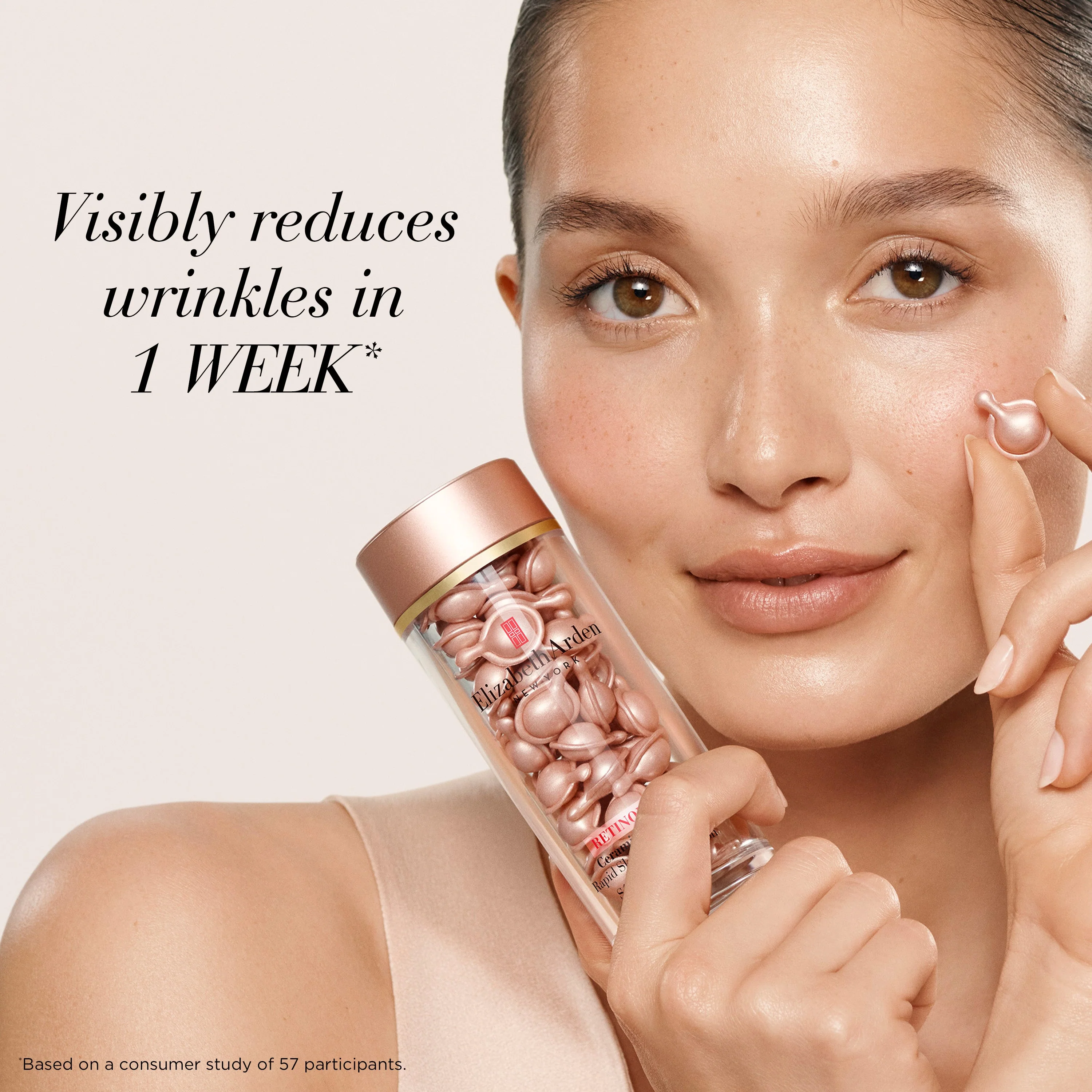 Elizabeth Arden Retinol + HPR Ceramide Capsules Rapid Skin Renewing Serum 60 Piece - Image 11