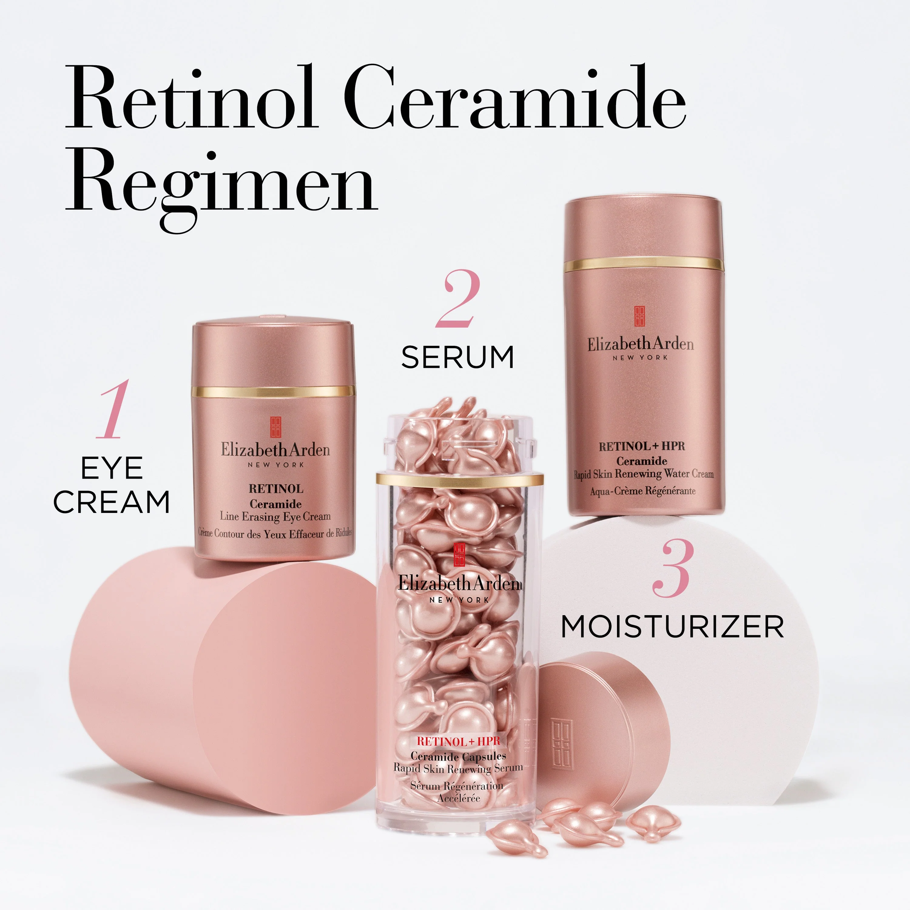 Elizabeth Arden Retinol + HPR Ceramide Capsules Rapid Skin Renewing Serum 60 Piece - Image 12