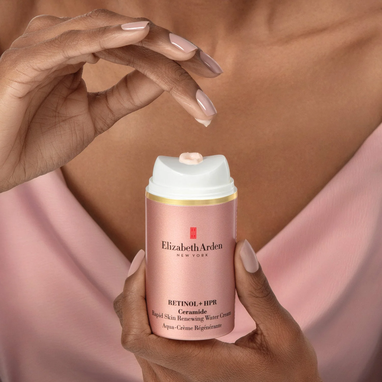 Elizabeth Arden Retinol + HPR Ceramide Rapid Skin Renewing Water Cream 50ml - Image 4