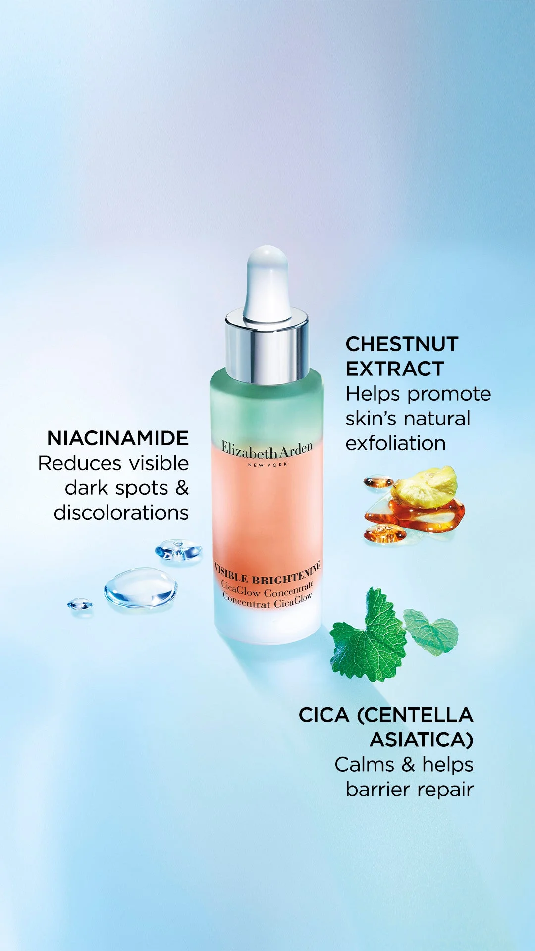 Elizabeth Arden Visible Brightening CicaGlow Concentrate 30ml - Image 4