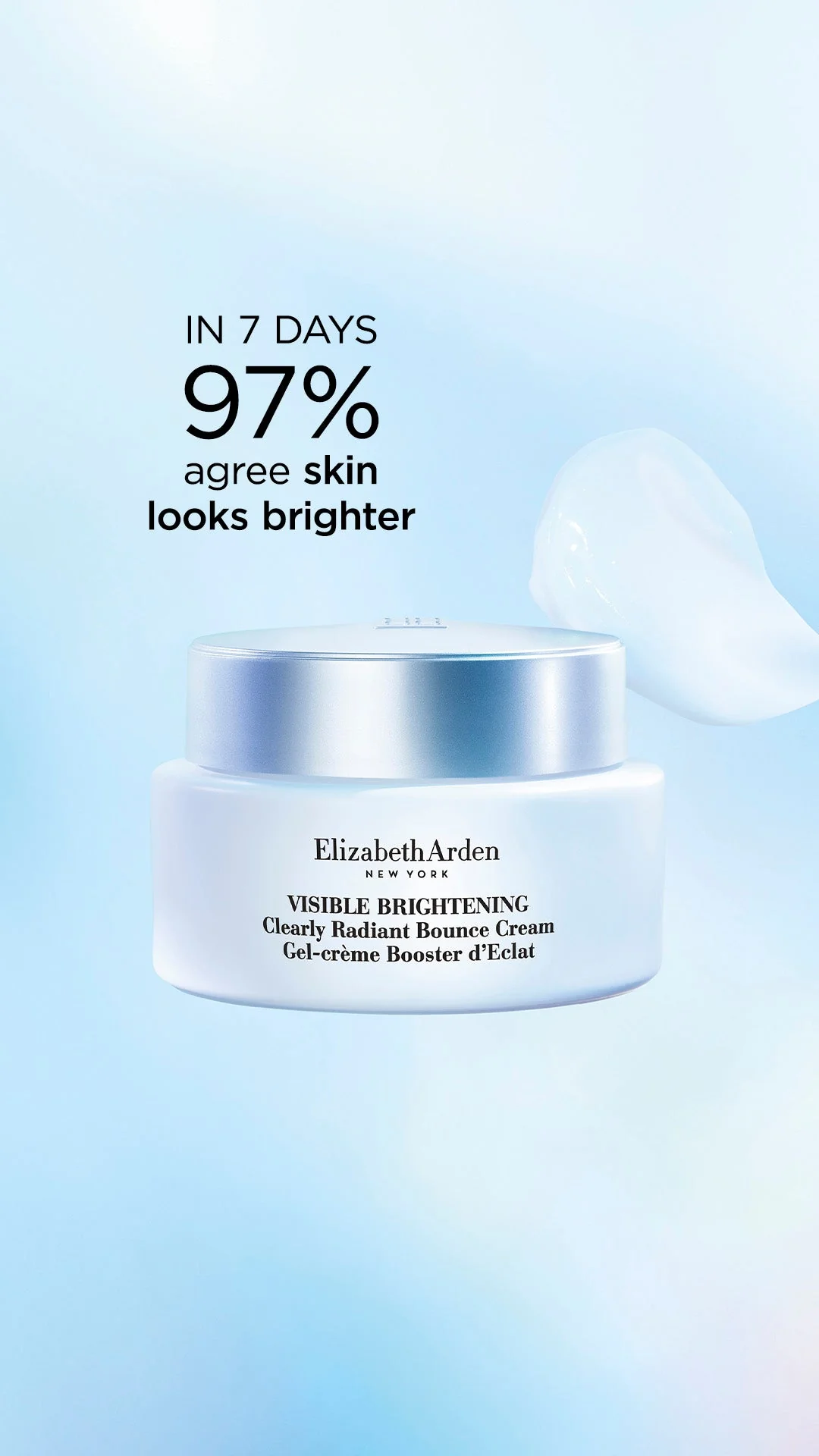 Elizabeth Arden Visible Brightening Clearly Radiant Bounce Cream 50ml - Image 11