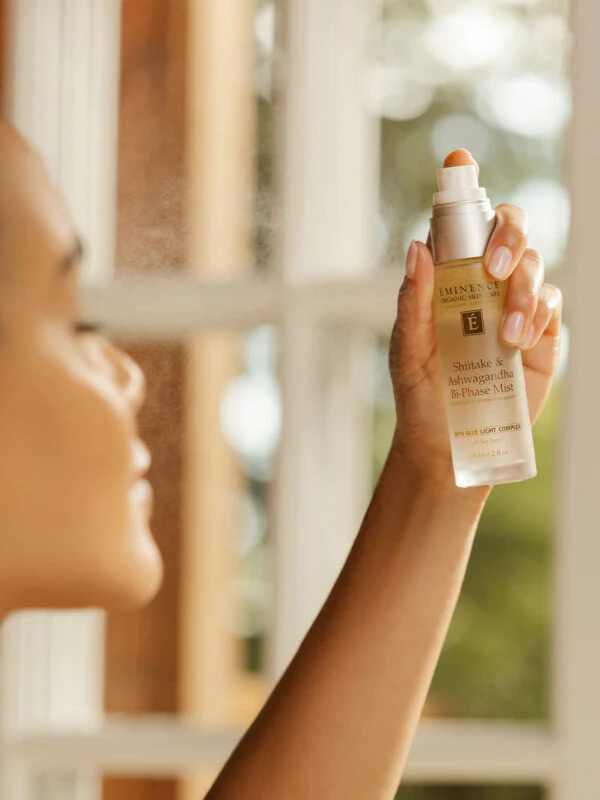 Eminence Shiitake & Ashwagandha Bi-Phase Mist 60ml - Image 2