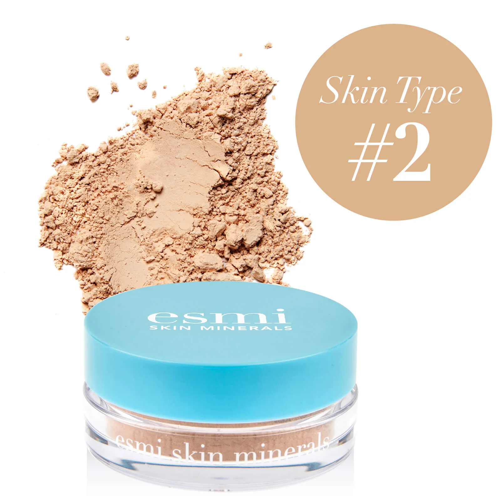 esmi Skin Minerals Loose Mineral Foundation SPF15 8g (Various Shades) - Image 2
