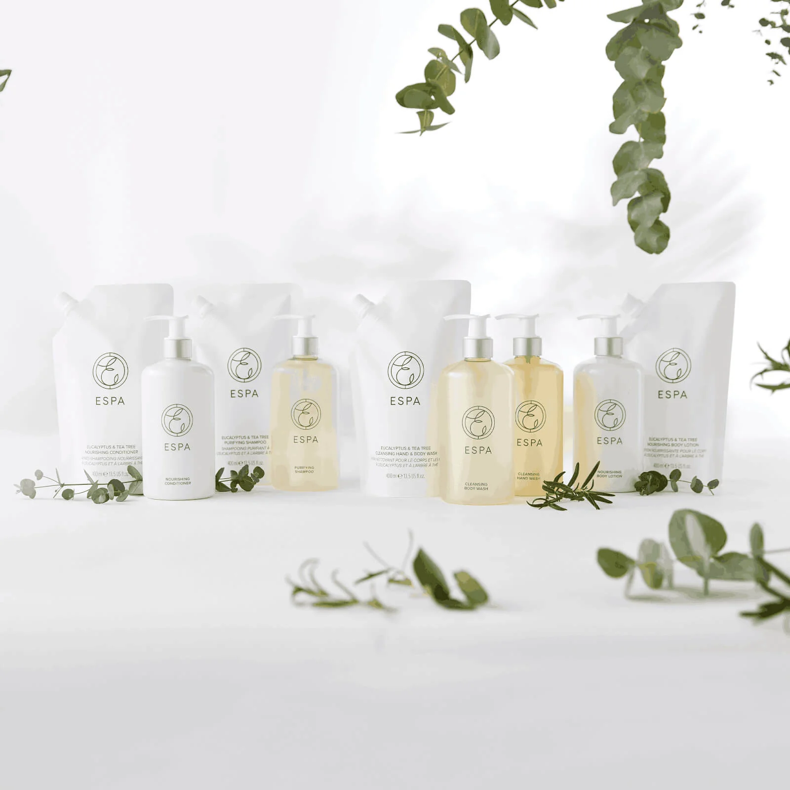 ESPA Eucalyptus and Tea Tree Conditioning Hand Lotion 400ml - Image 2
