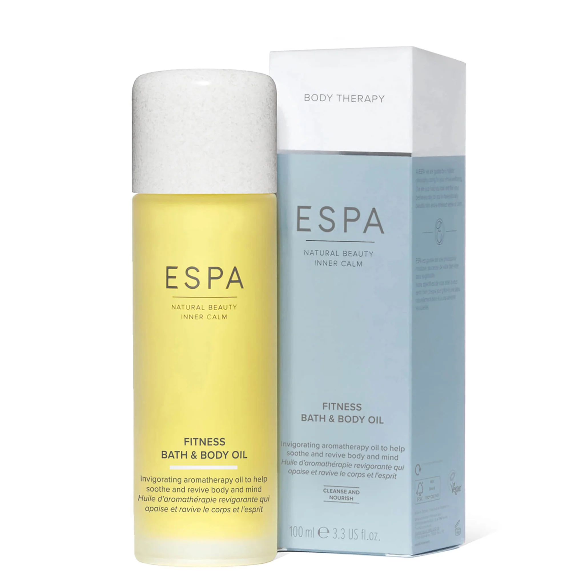ESPA Fitness Bath and Body Oil 100ml - Image 2