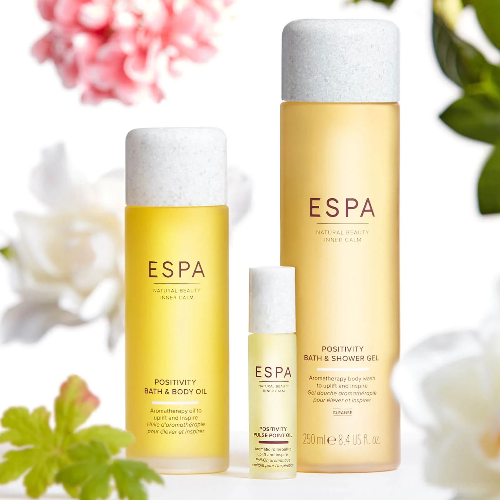 ESPA Positivity Bath and Shower Gel 250ml - Image 2