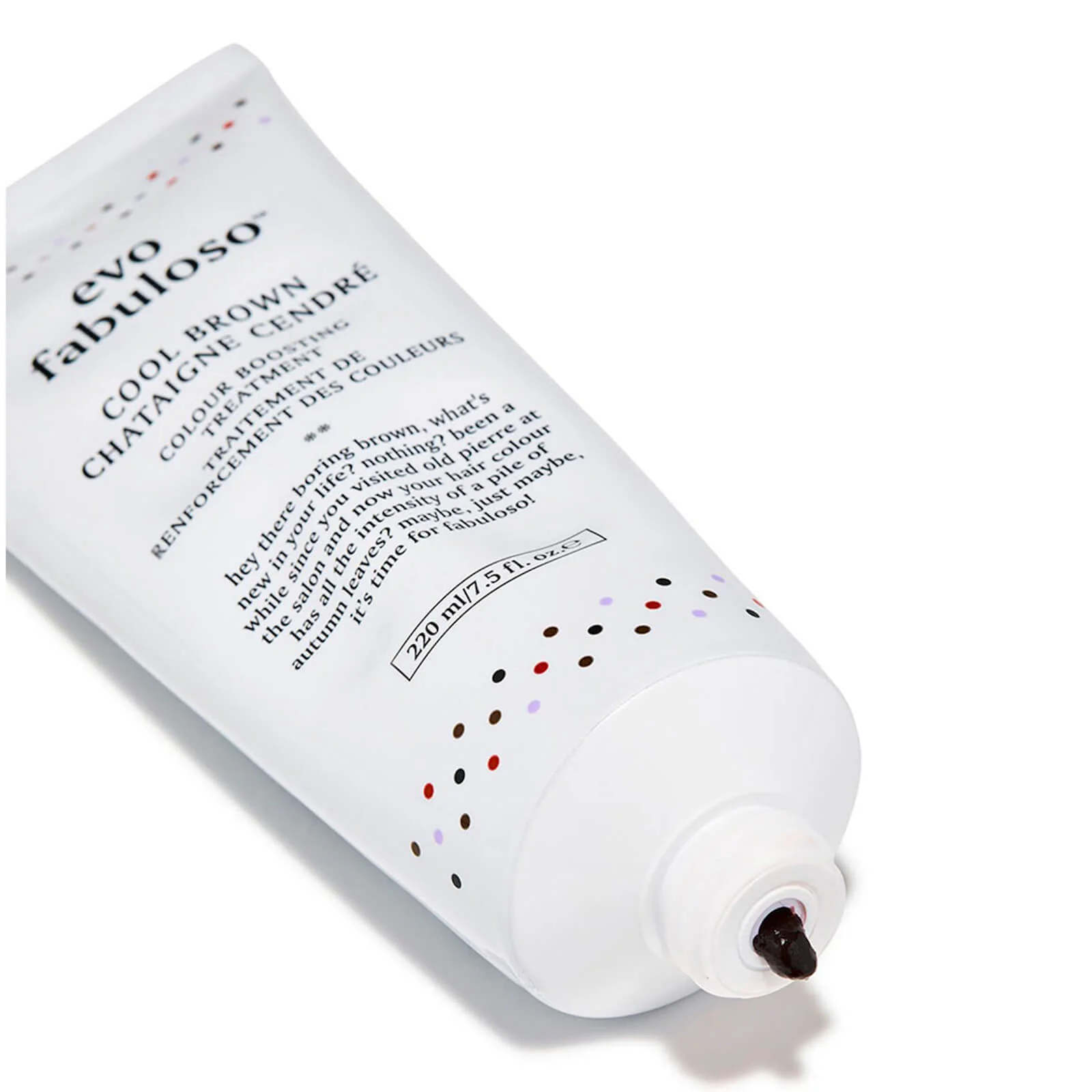 evo Fabuloso Colour Boosting Conditioner/Treatment - Cool Brown 220ml - Image 3