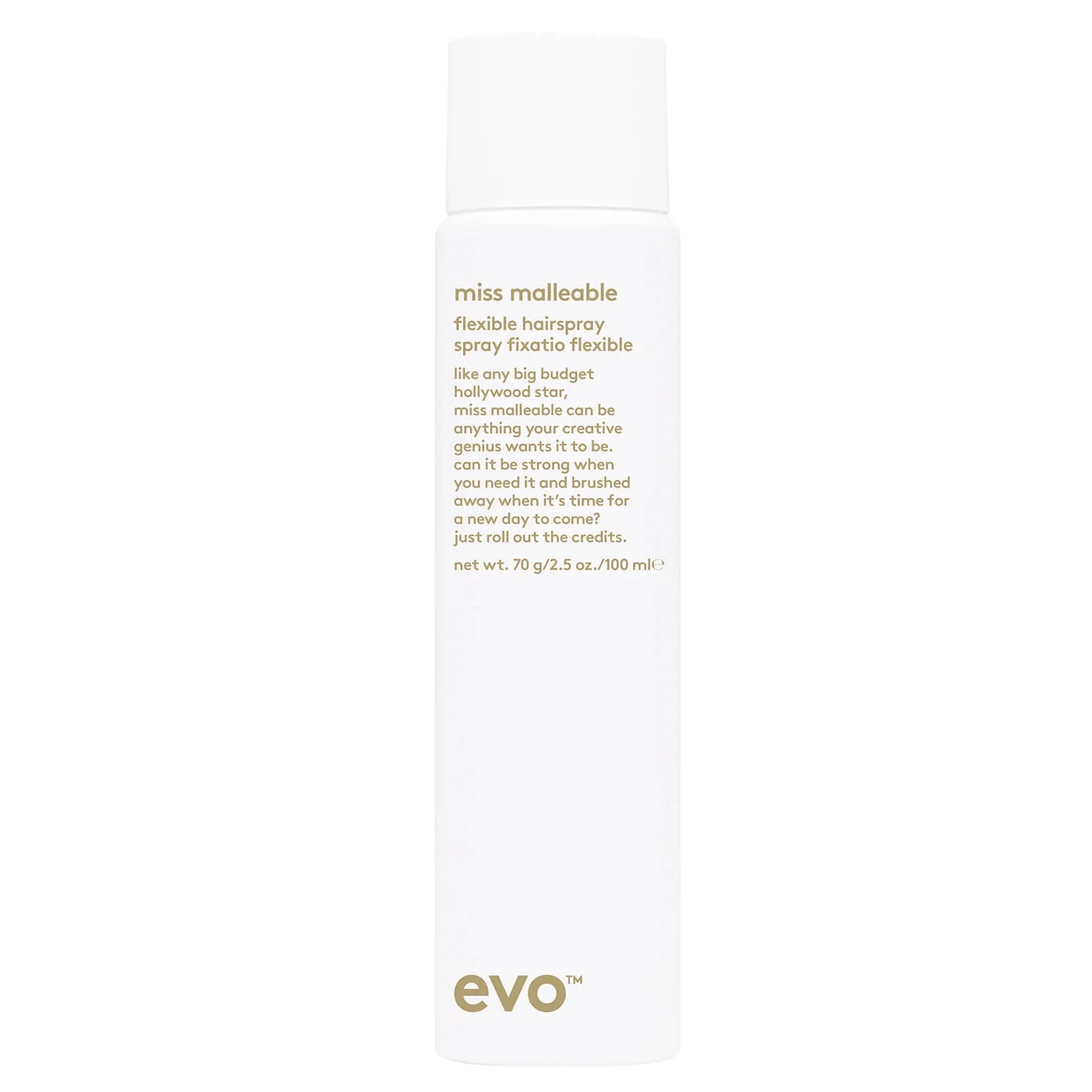 evo Miss Malleable Flexible Hairspray 300ml