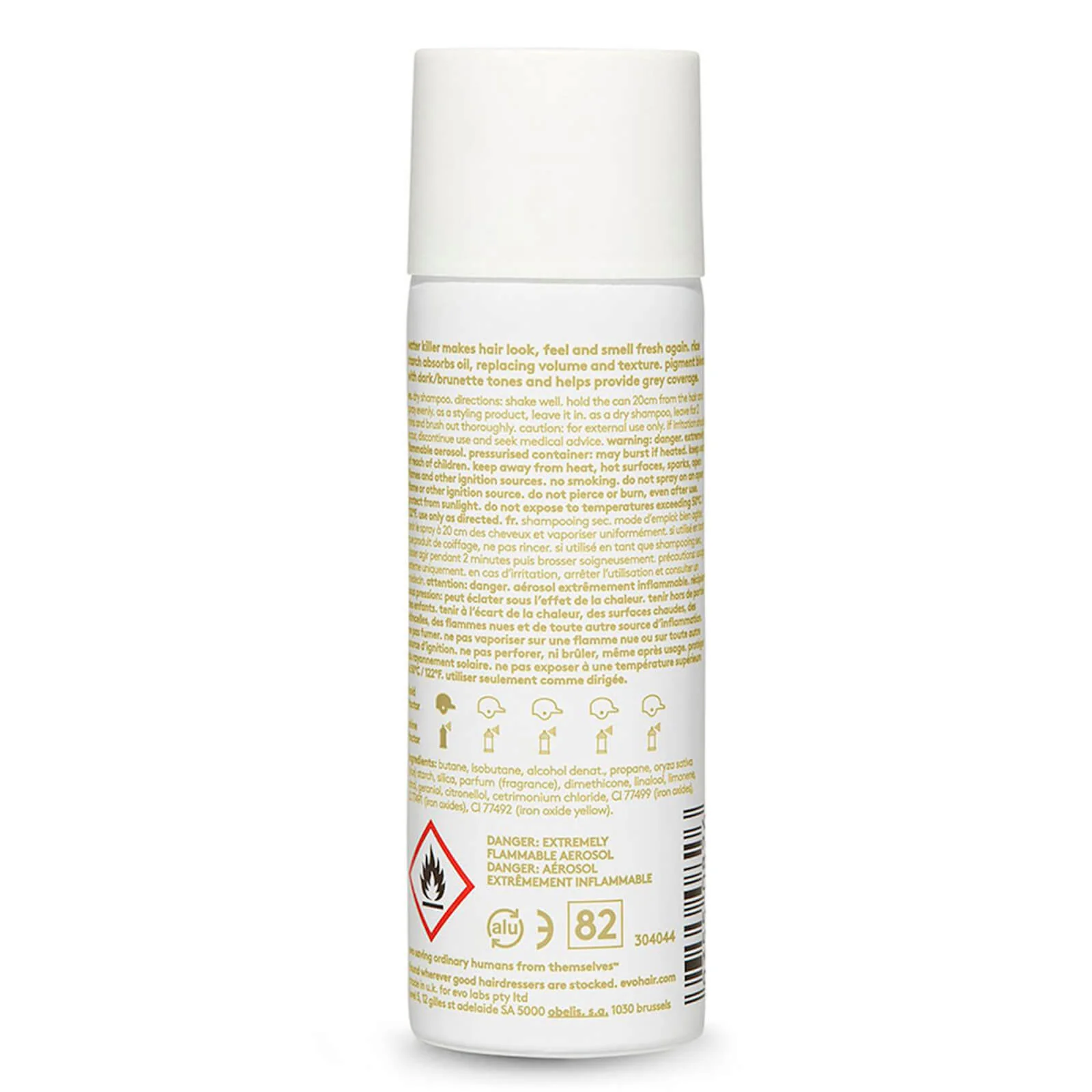 evo Water Killer Brunette Dry Shampoo 50ml - Image 3