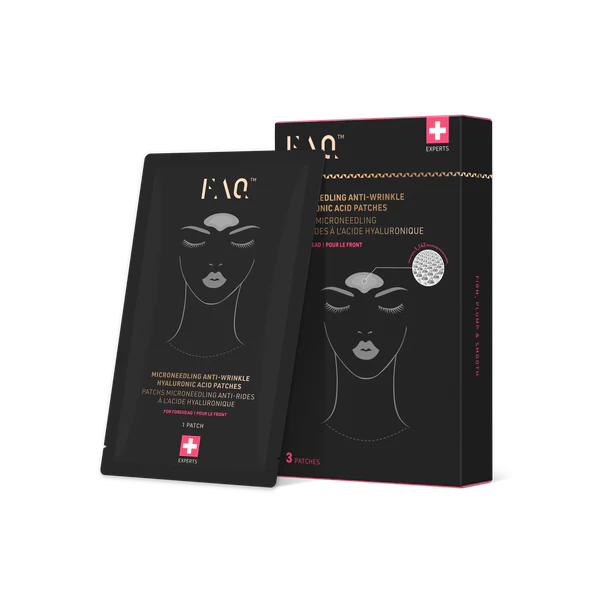FOREO FAQ Forehead Microneedling Anti-Wrinkle Hyaluronic Acid Patches 3 Patches