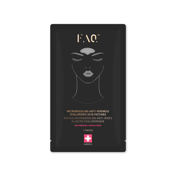 FOREO FAQ Forehead Microneedling Anti-Wrinkle Hyaluronic Acid Patches 3 Patches - Image 13