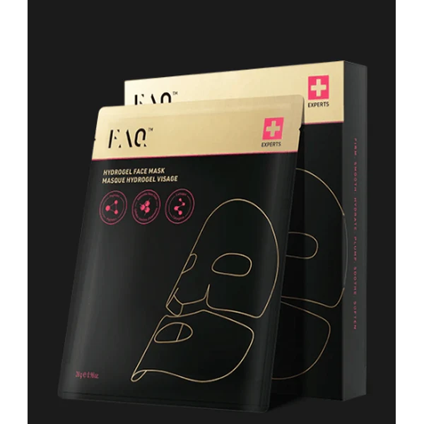 FOREO FAQ Glass Skin Collagen Hydrogel Face Mask 5 Pack - Image 8