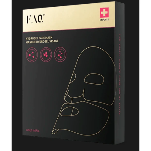 FOREO FAQ Glass Skin Collagen Hydrogel Face Mask 5 Pack - Image 9