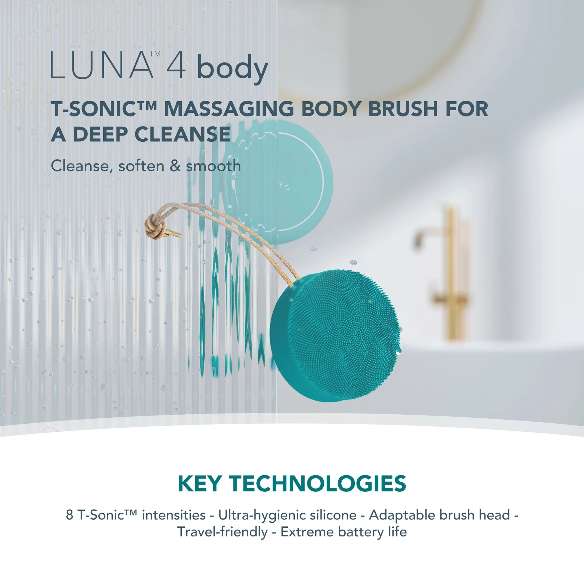 FOREO LUNA 4 Body - Massaging Body Brush - Image 6