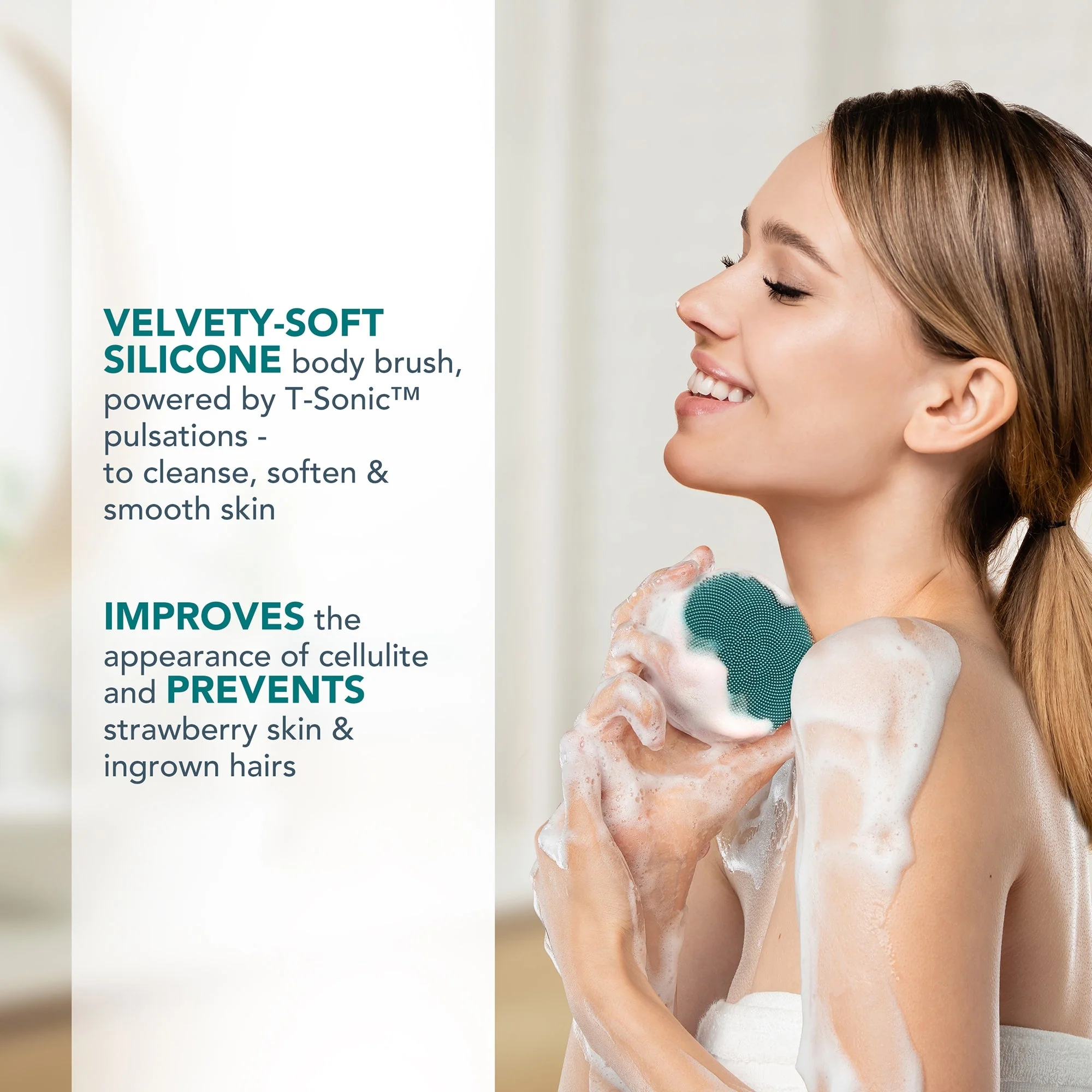 FOREO LUNA 4 Body - Massaging Body Brush - Image 9
