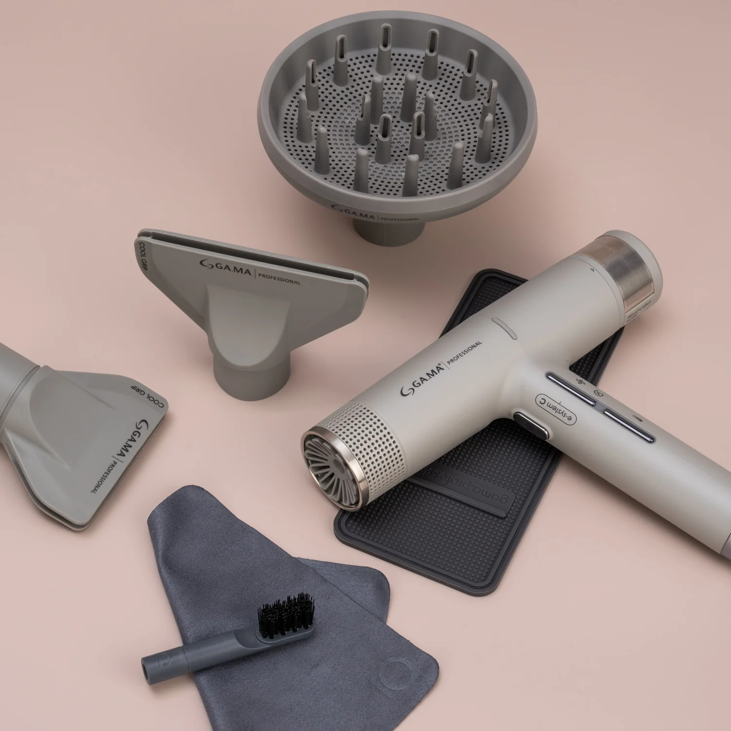 Gama Professional IQ1 Perfetto Pro Dryer - Silver - Image 5