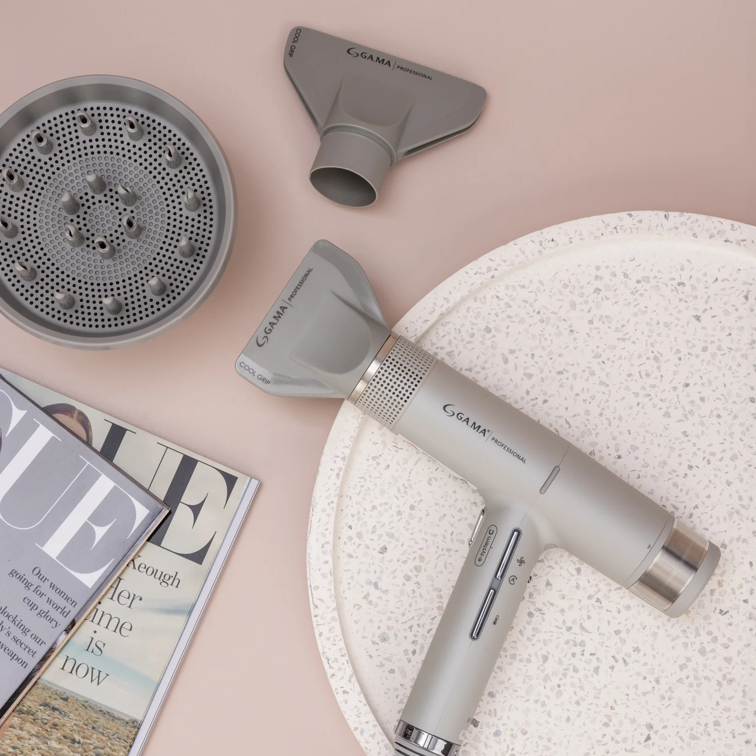 Gama Professional IQ1 Perfetto Pro Dryer - Silver - Image 8