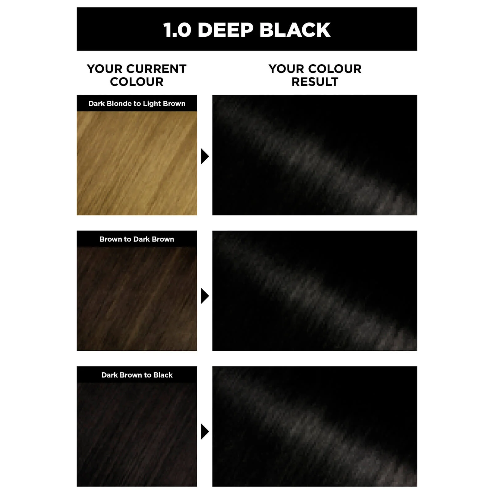 Garnier Olia Permanent Hair Colour - Night Black 1.0 - Image 2