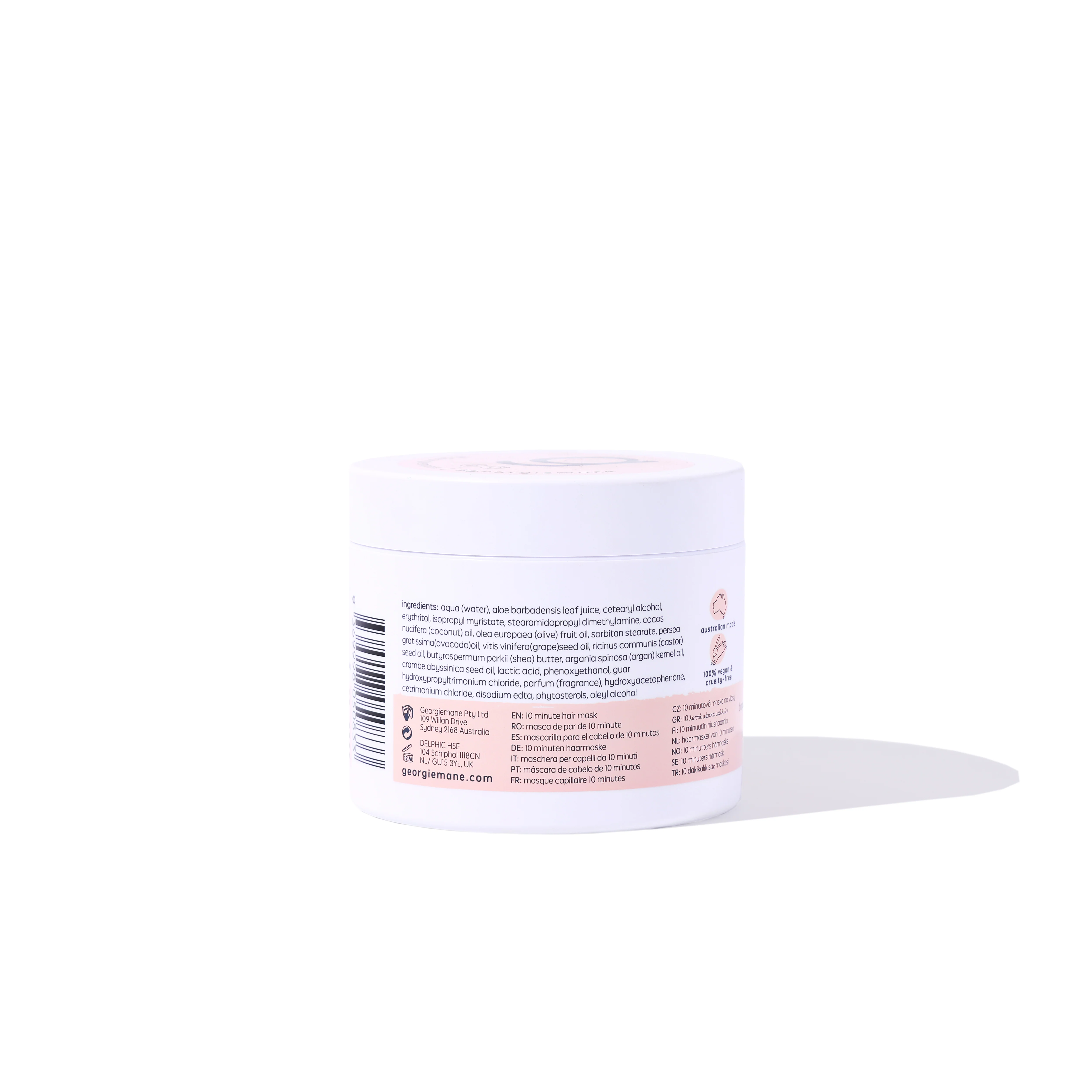 georgiemane 10 Minute Hair Mask 220ml - Image 2