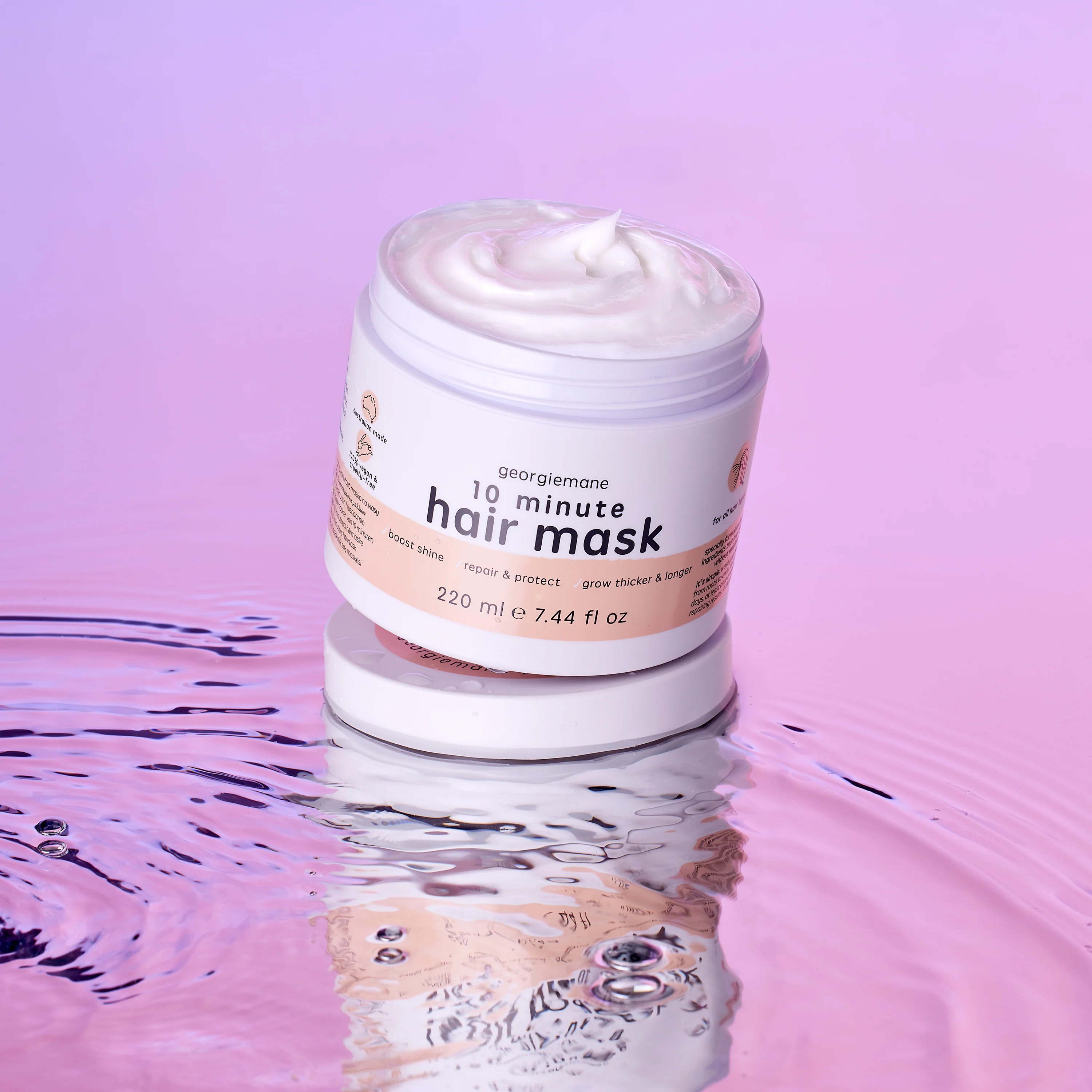 georgiemane 10 Minute Hair Mask 220ml - Image 4