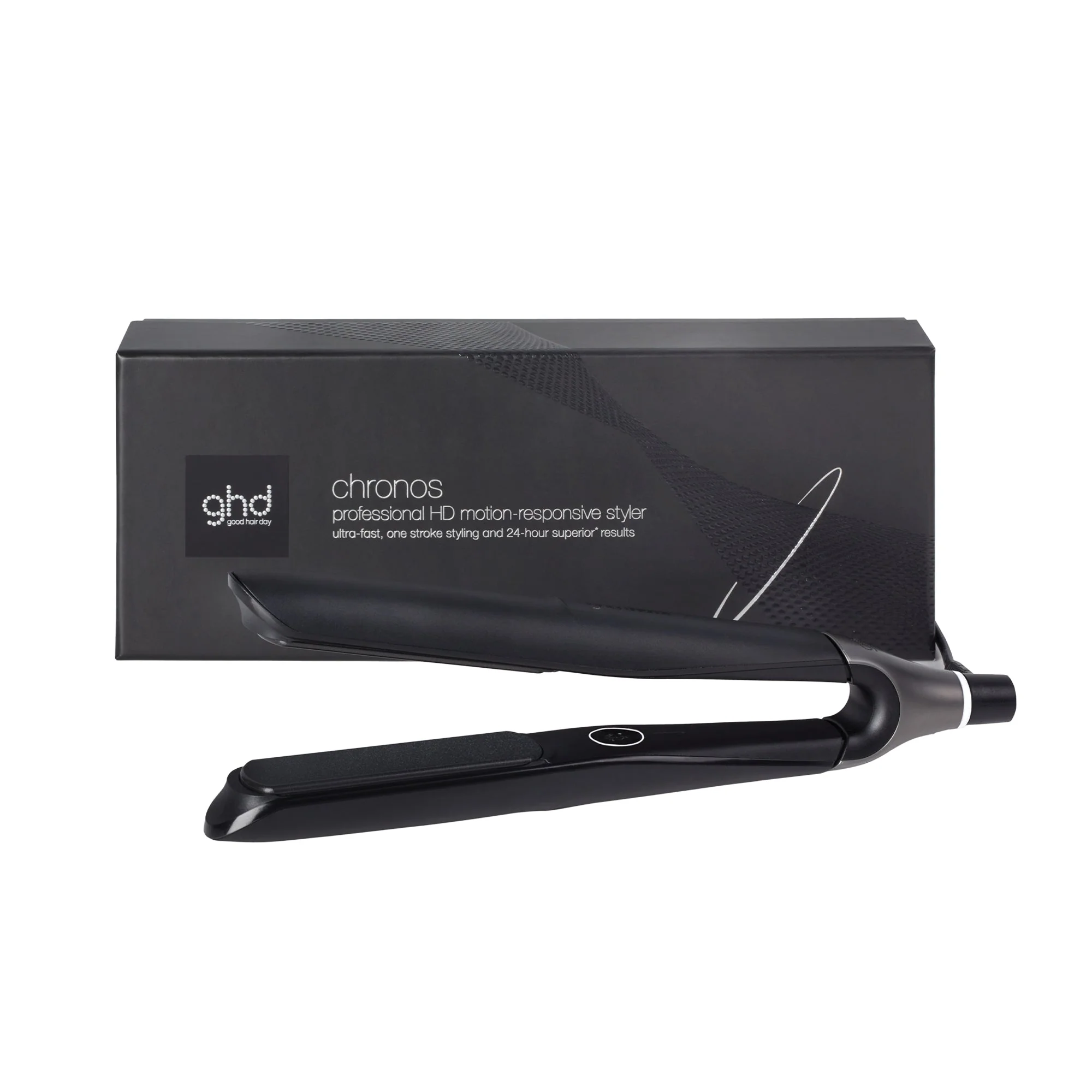 ghd Chronos Hair Straightener 26mm Plate - Black - Image 2