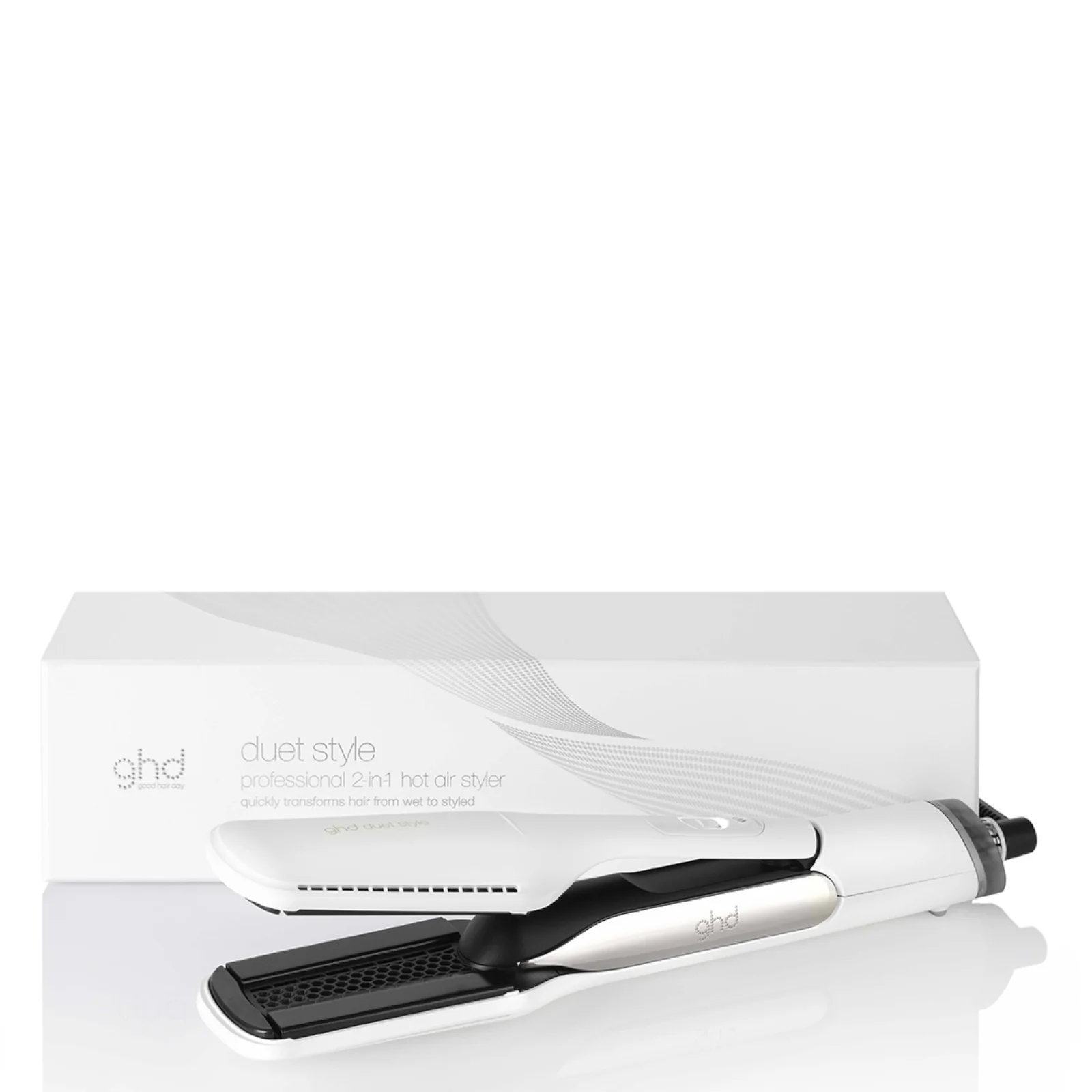 ghd Duet Style 2-in-1 Hot Air Styler - White - Image 3