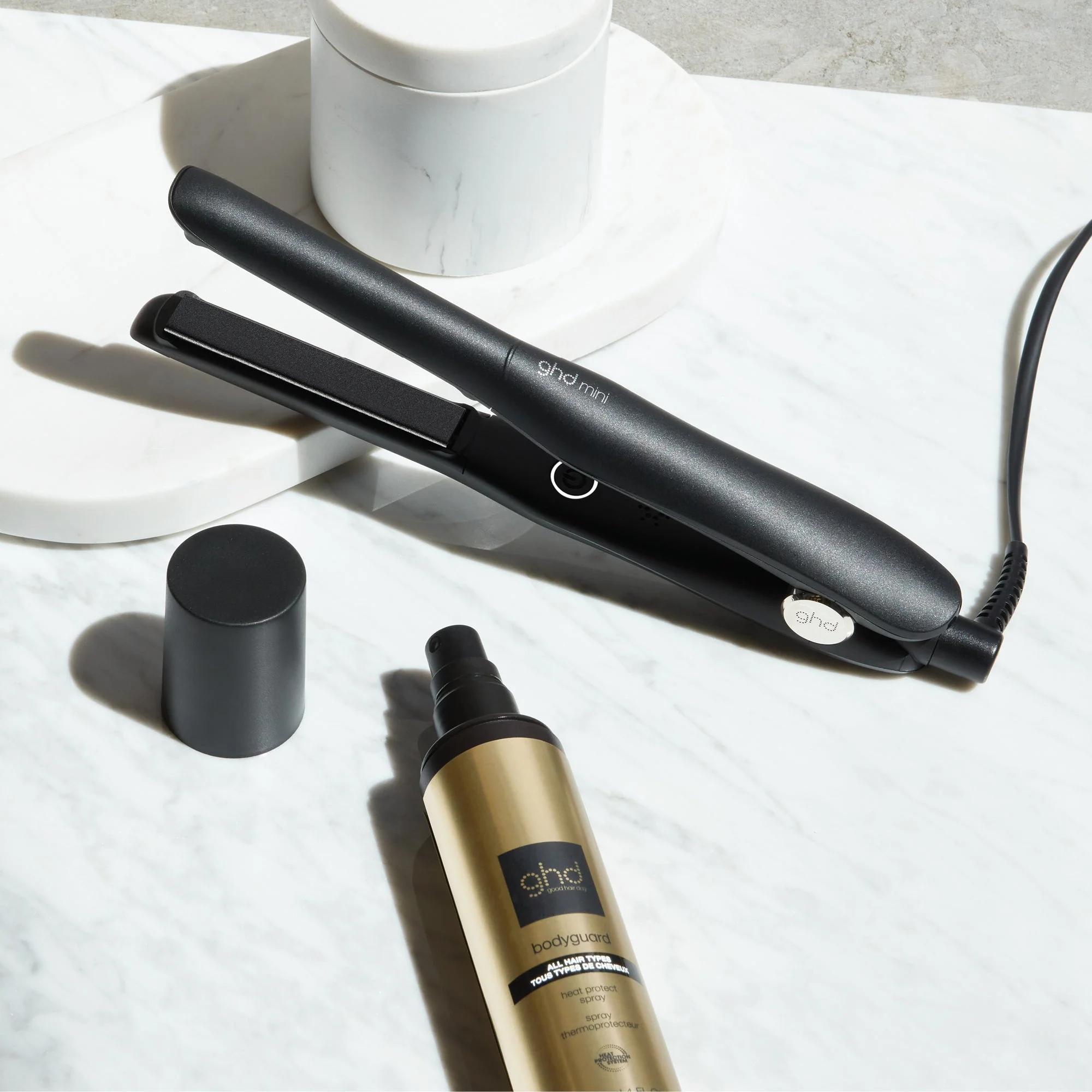 ghd Mini Slim-Plate Hair Straightener 15mm - Black - Image 7