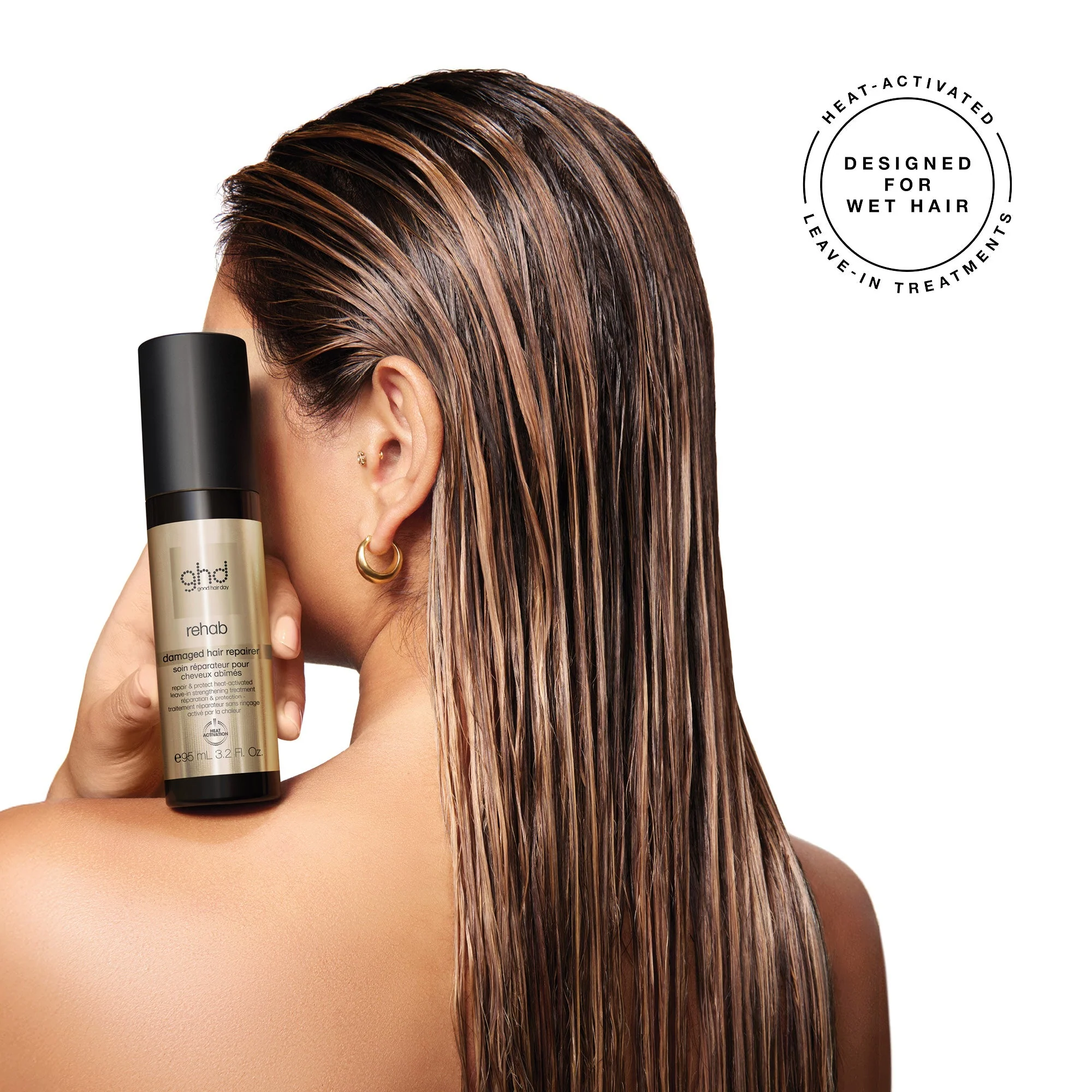 ghd Rehab Damaged Hair Repairer Hair Treatment 95ml - Image 8