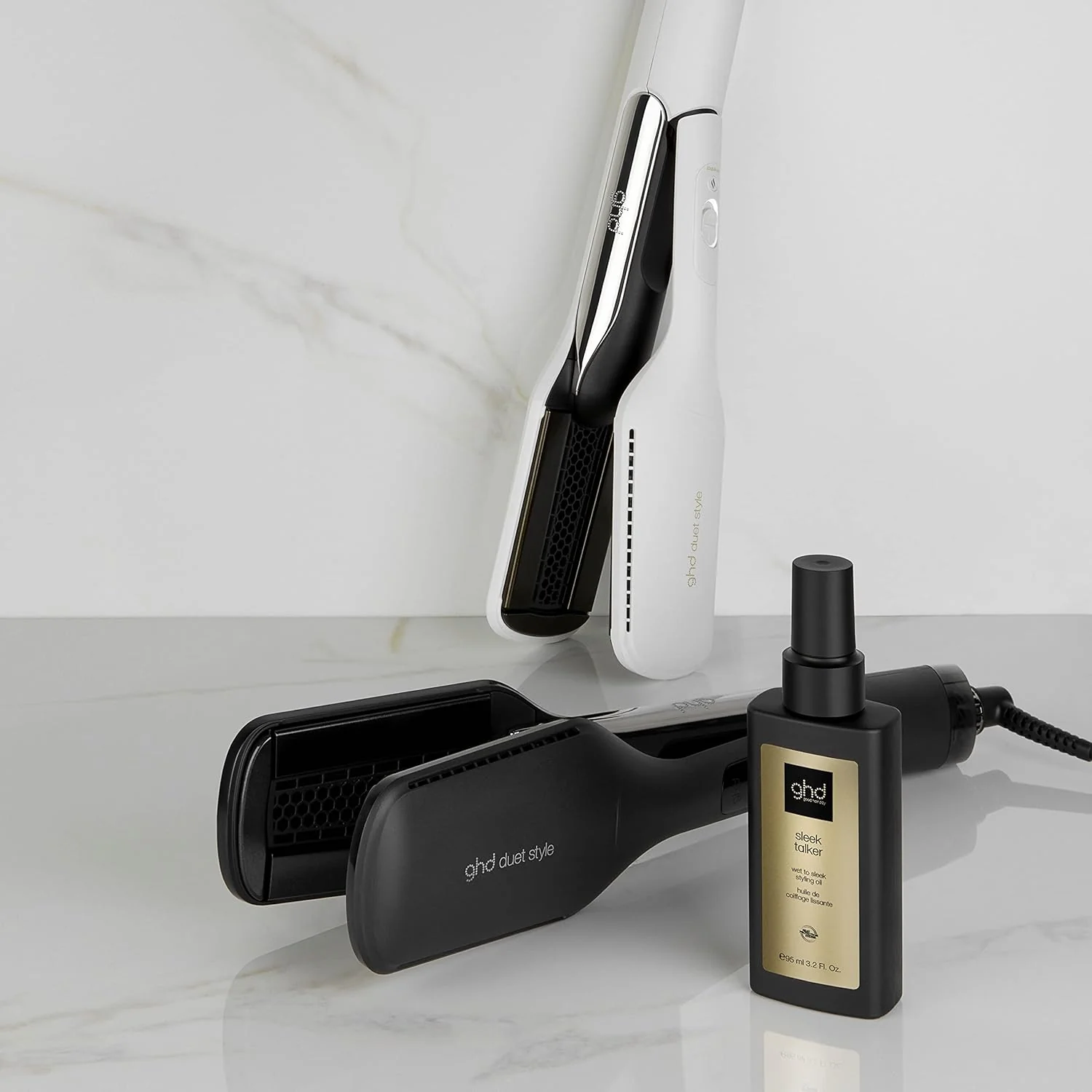 ghd Sleek Talker - Wet to Sleek Styling Oil 95ml - Image 4