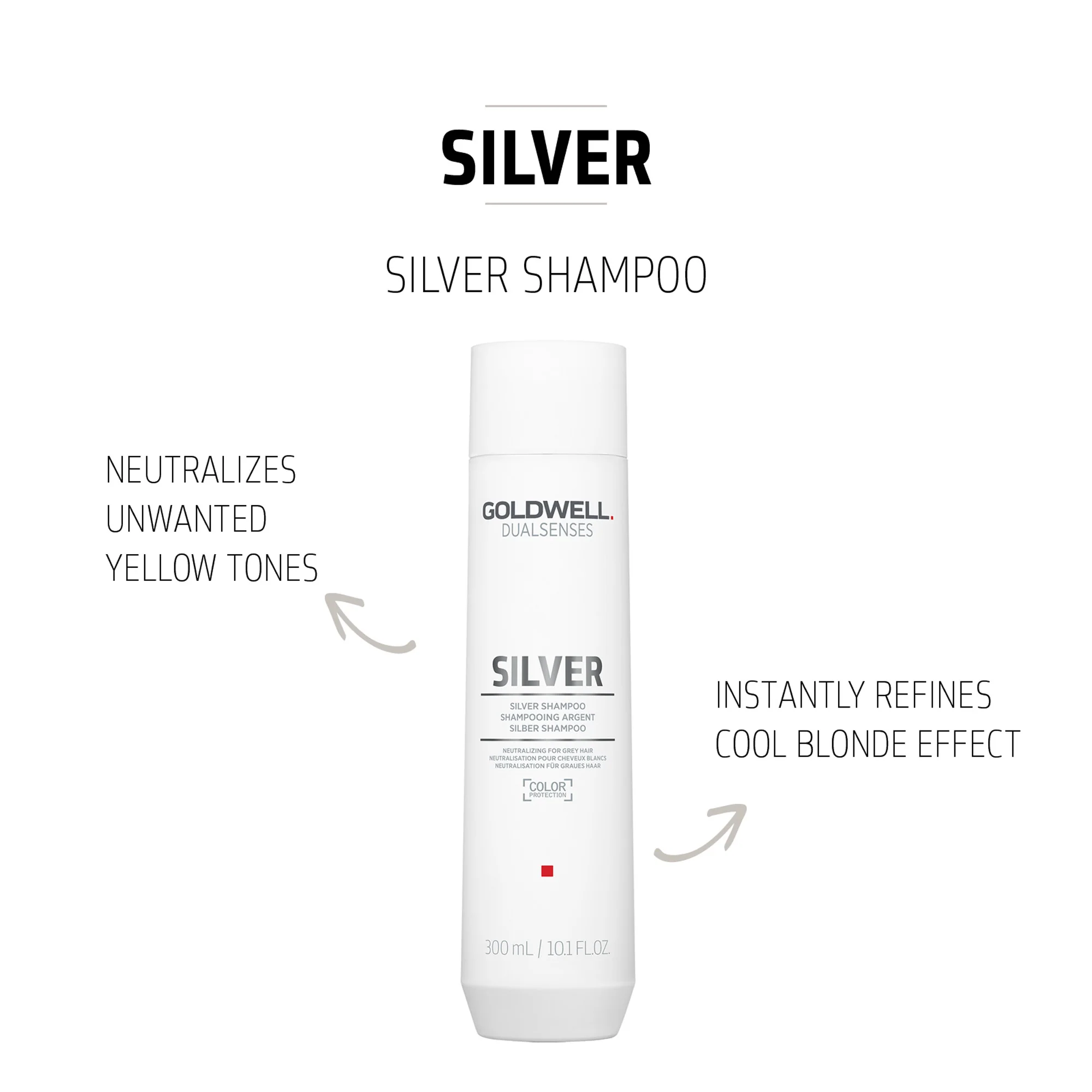 Goldwell Dualsenses Silver Shampoo 300ml - Image 2