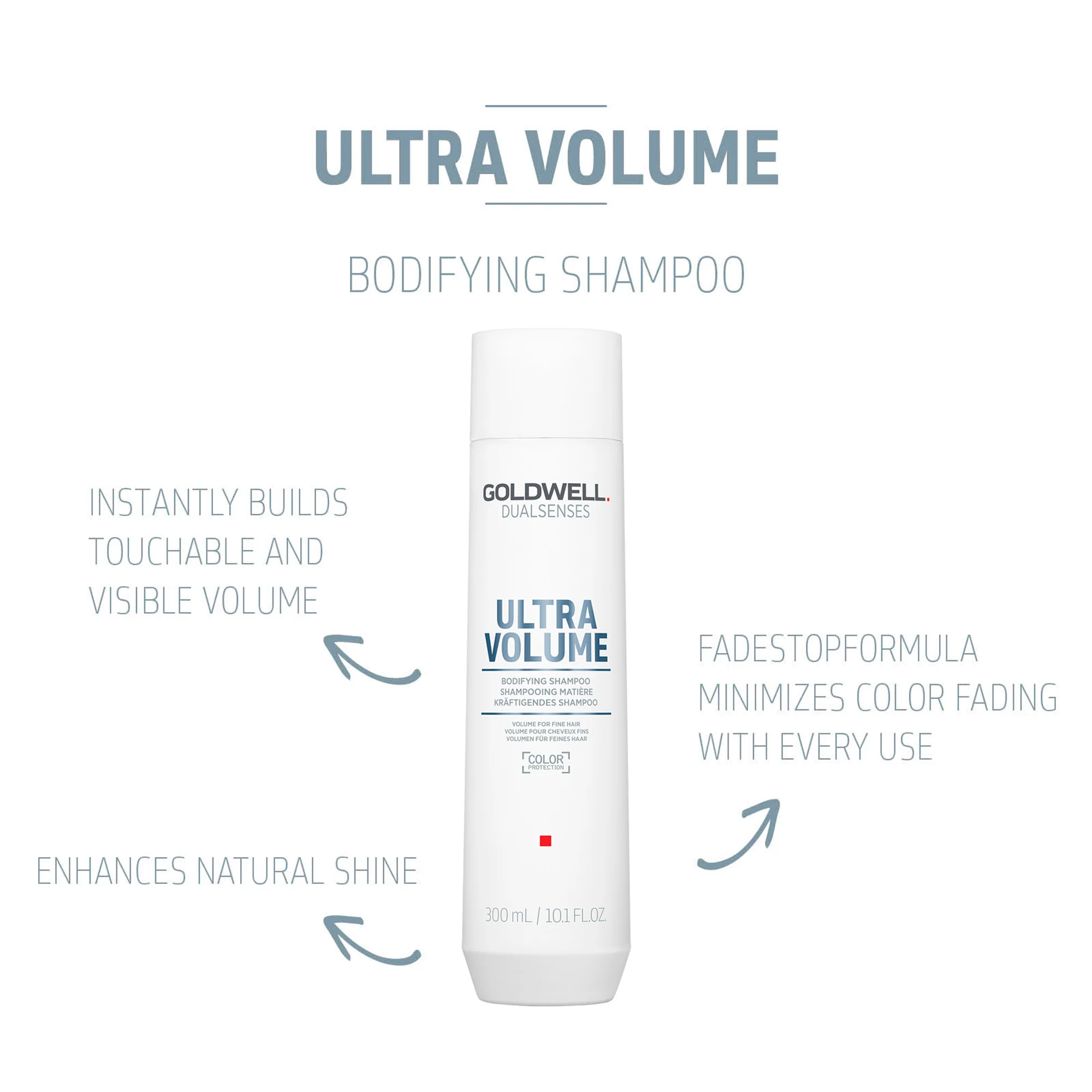 Goldwell Dualsenses Ultra Volume Bodifying Shampoo 300ml - Image 2