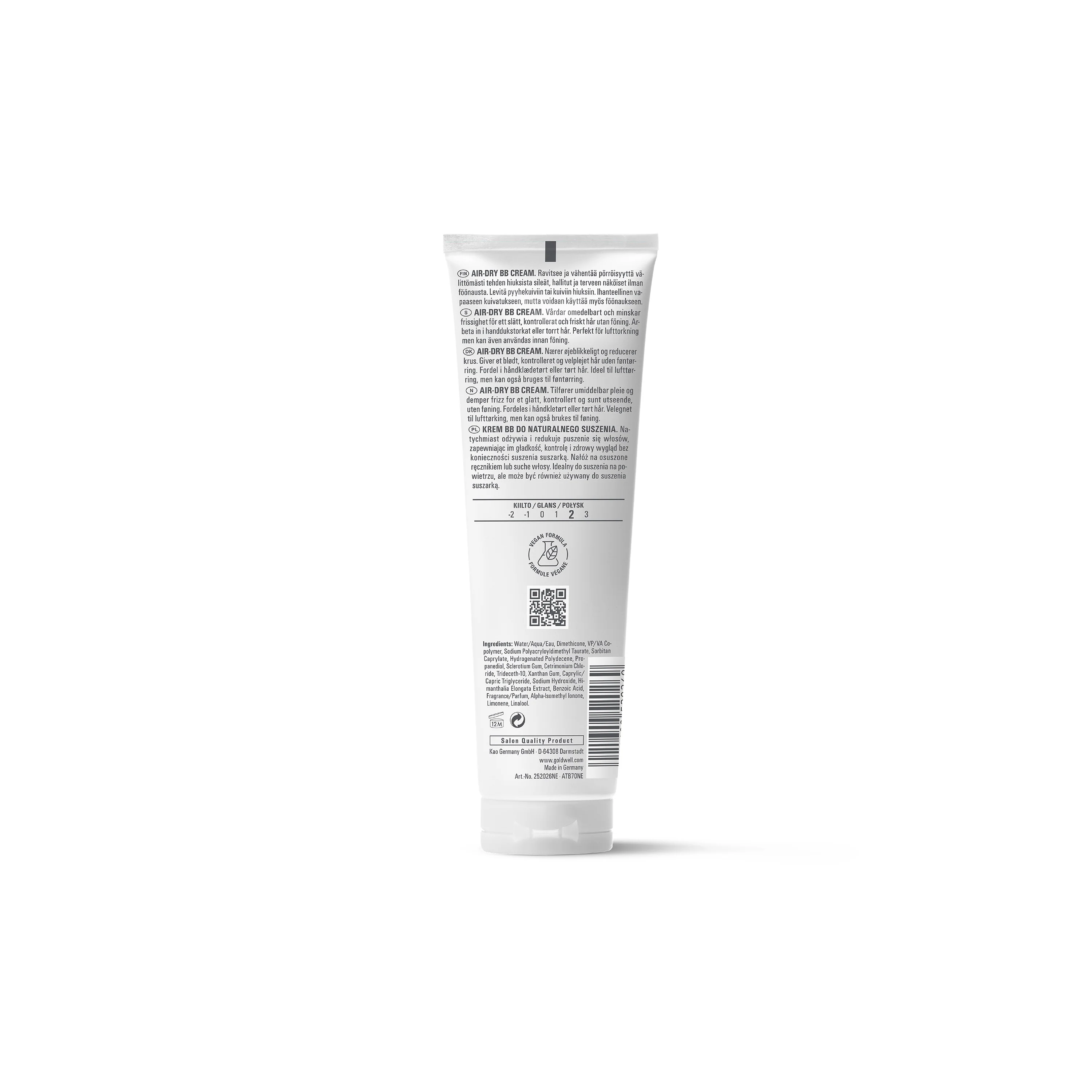 Goldwell Stylesign Air-Dry BB Cream 125ml - Image 2