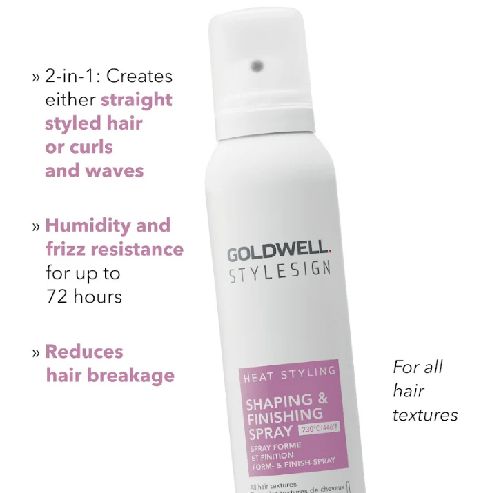 Goldwell Stylesign Shaping & Finishing Spray 200ml - Image 2