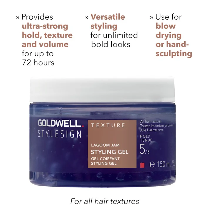 Goldwell Stylesign Styling Gel Lagoom Jam 150ml - Image 6