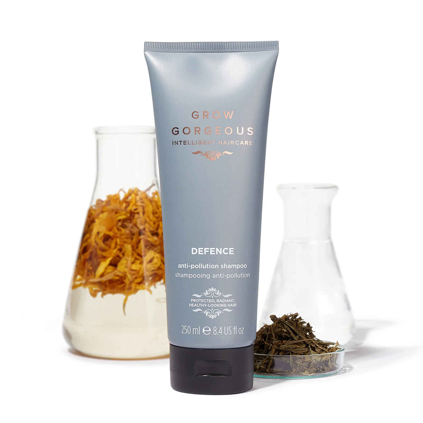 Grow Gorgeous Defence Anti-Pollution Shampoo 250ml - Image 2