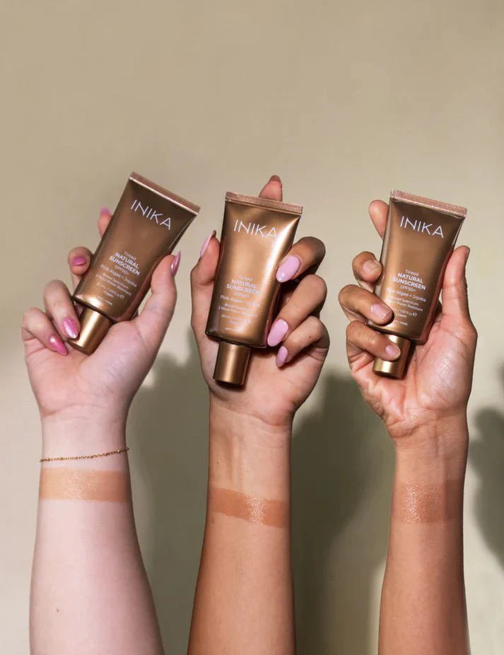 INIKA Tinted Natural Sunscreen SPF50+ 50mL - Image 2