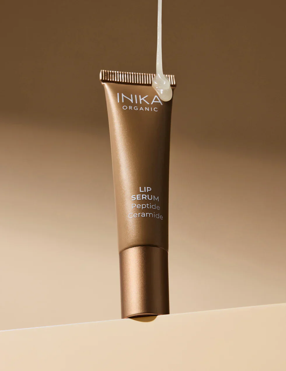INIKA Organic Peptide + Ceramide Lip Serum - Clear 21.3g - Image 3
