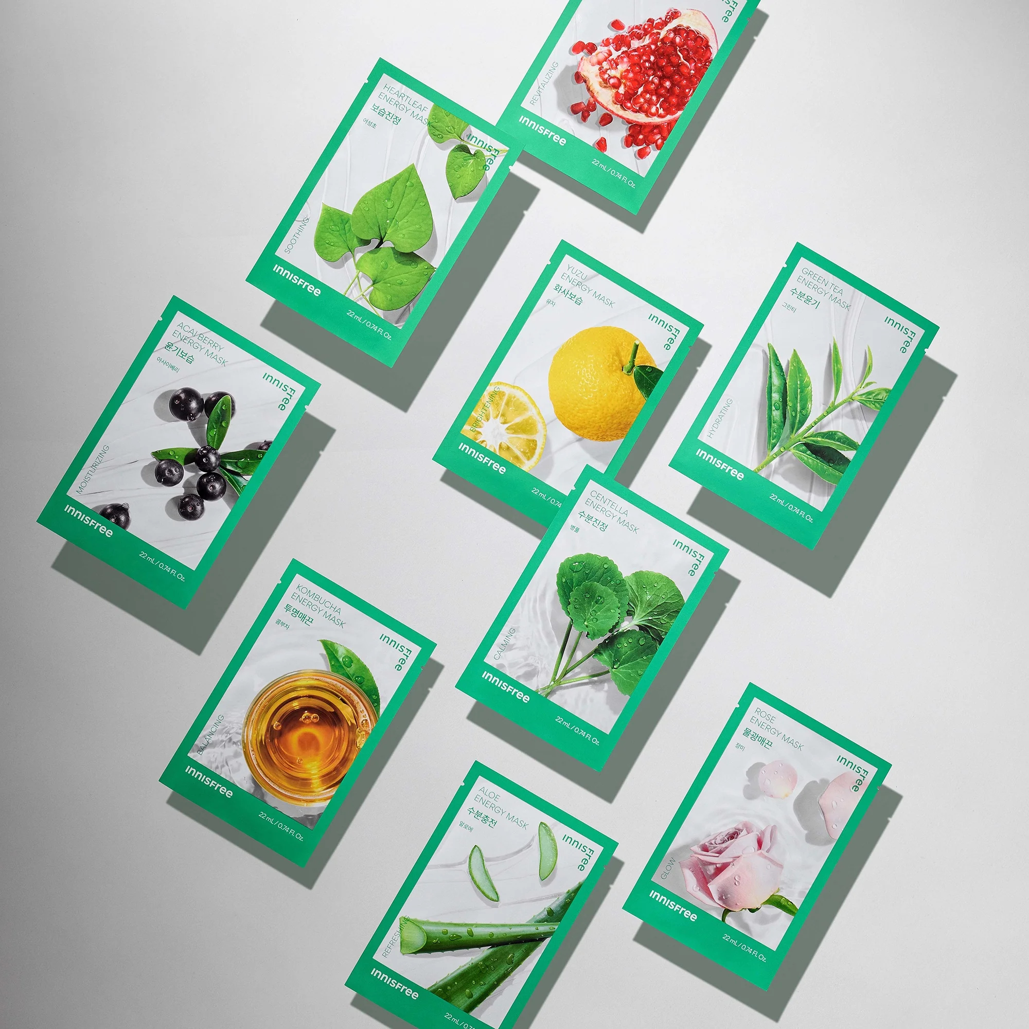 INNISFREE Energy Mask 22ml - Kombucha - Image 3